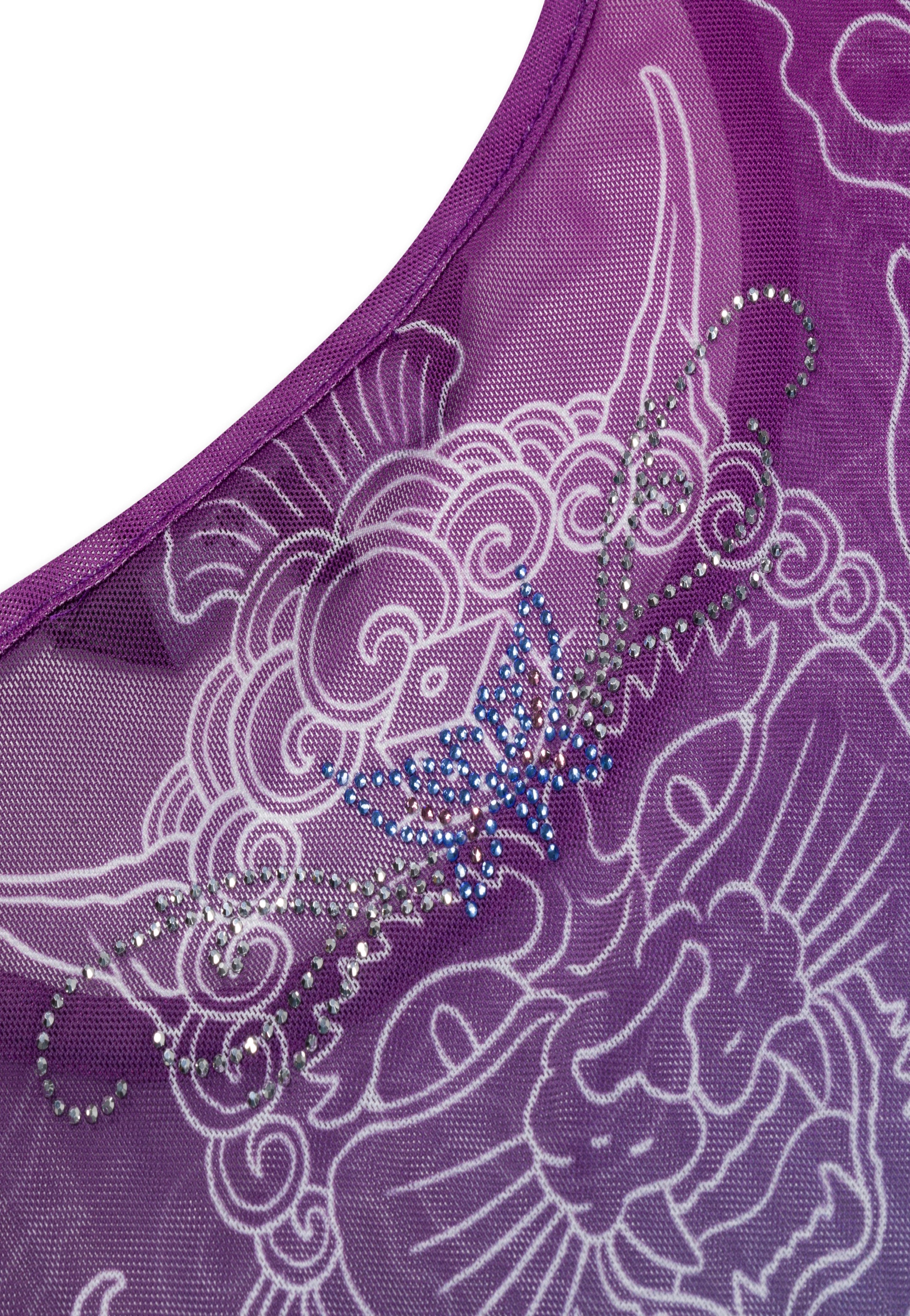 RIPNDIP - Trace Mesh Cropped Multi - Tank | Women-Image