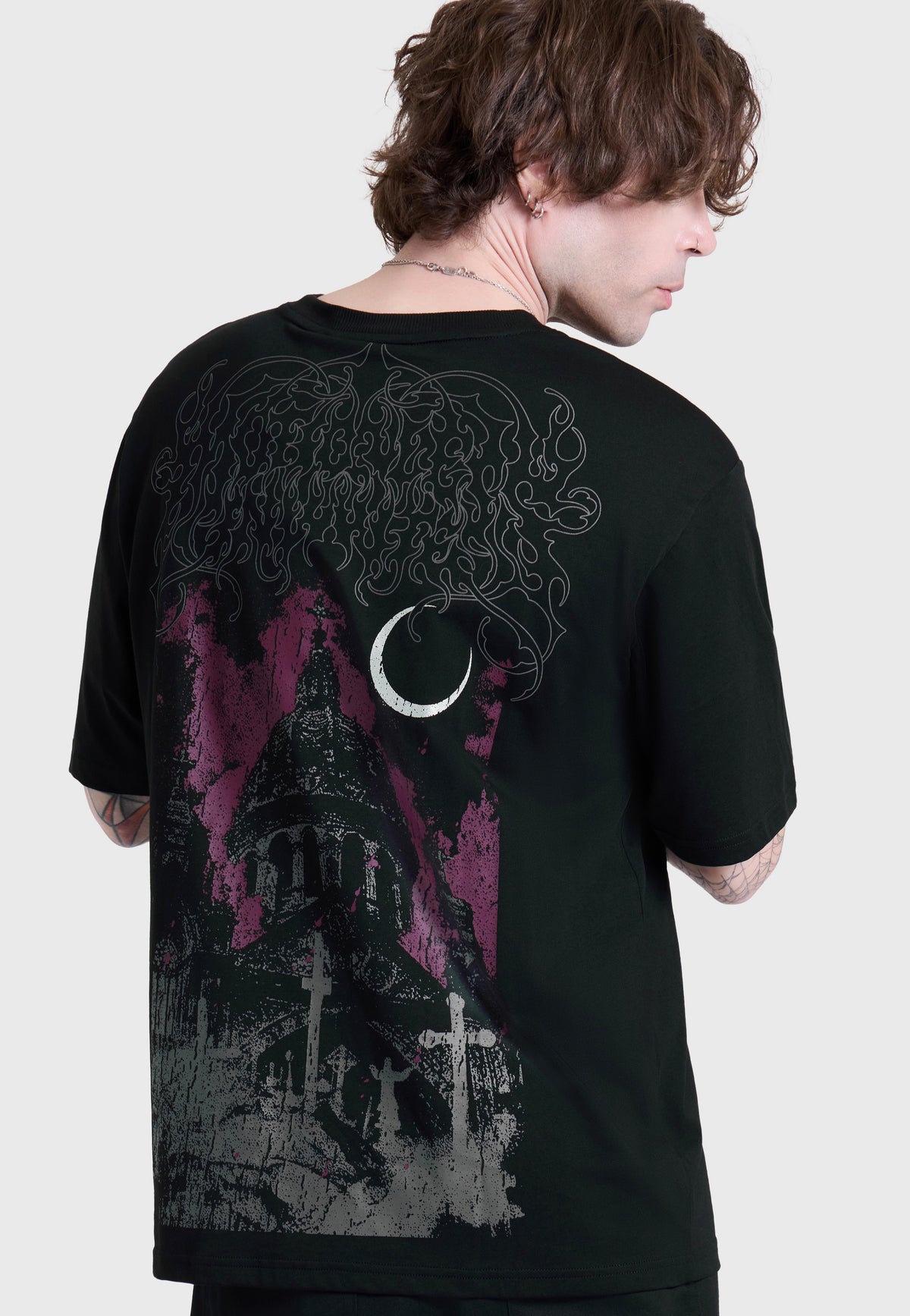 Killstar x Motionless in White Rot In Hell Black T-Shirt | Men-Image