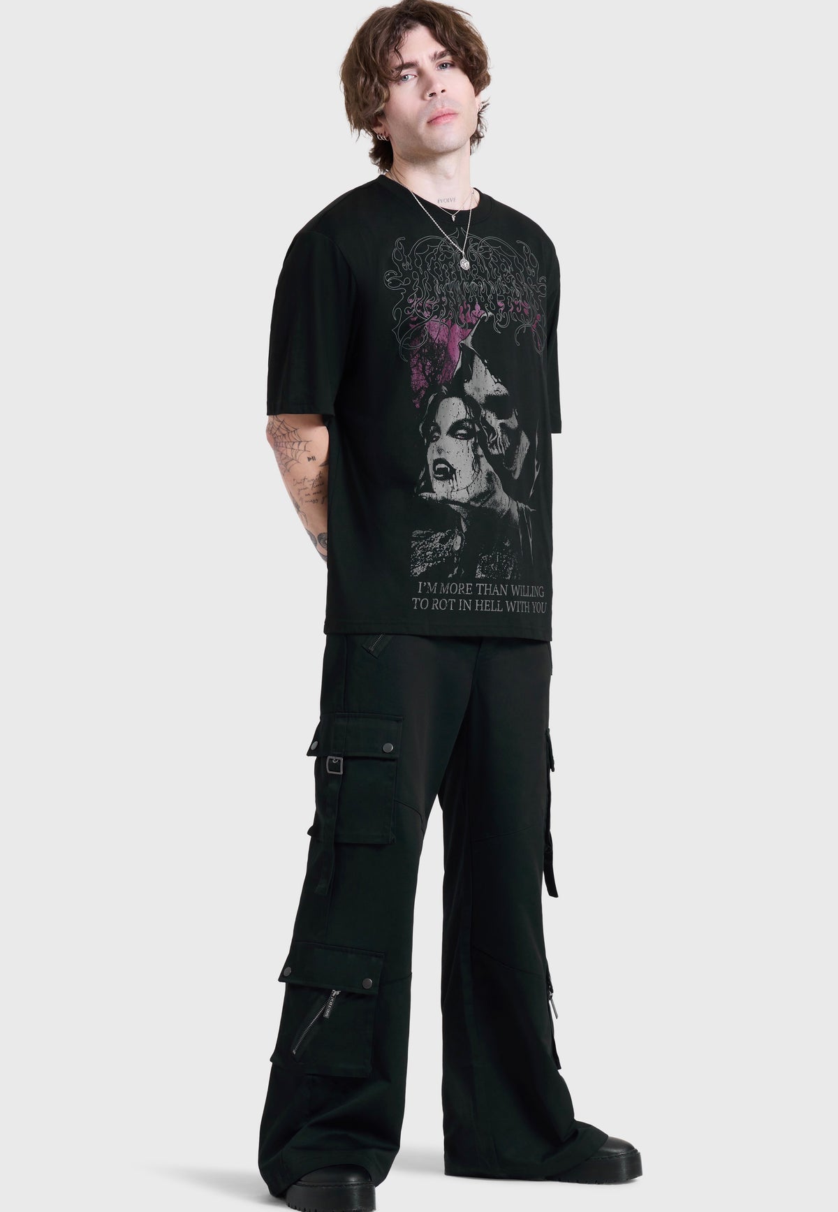 Killstar x Motionless in White Rot In Hell Black Tričko | Men-Image