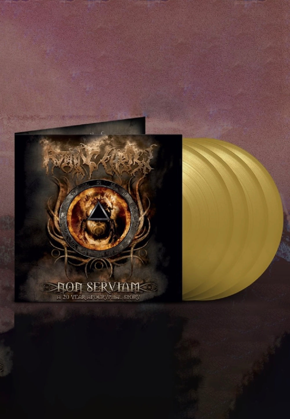 Rotting Christ Non Serviam: A 20 Year Apocryphal Story Ltd. Gold ...