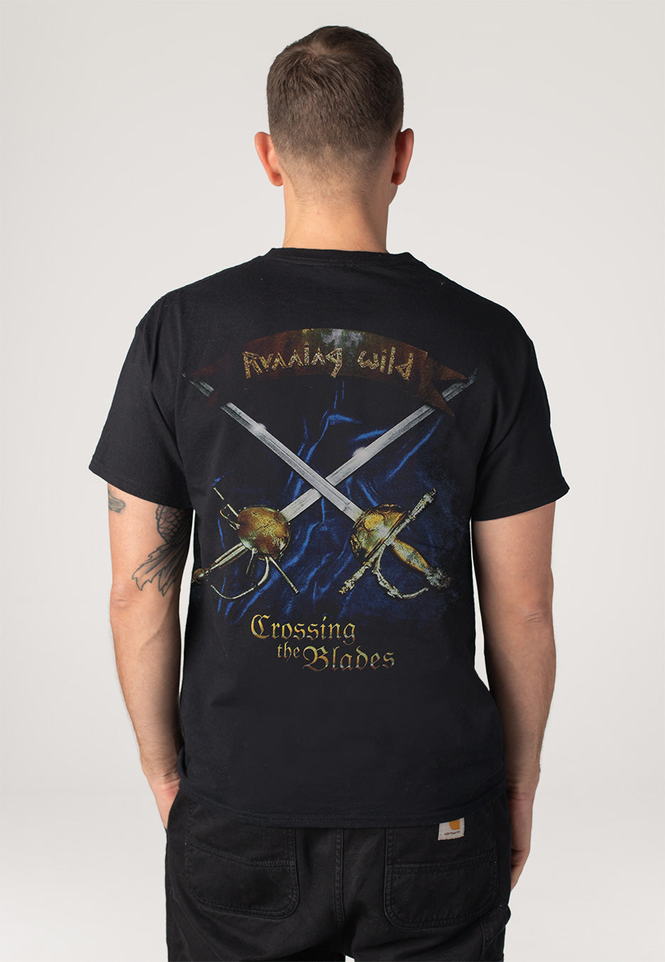 Running Wild - Crossing The Blades - T-Shirt | Men-Image