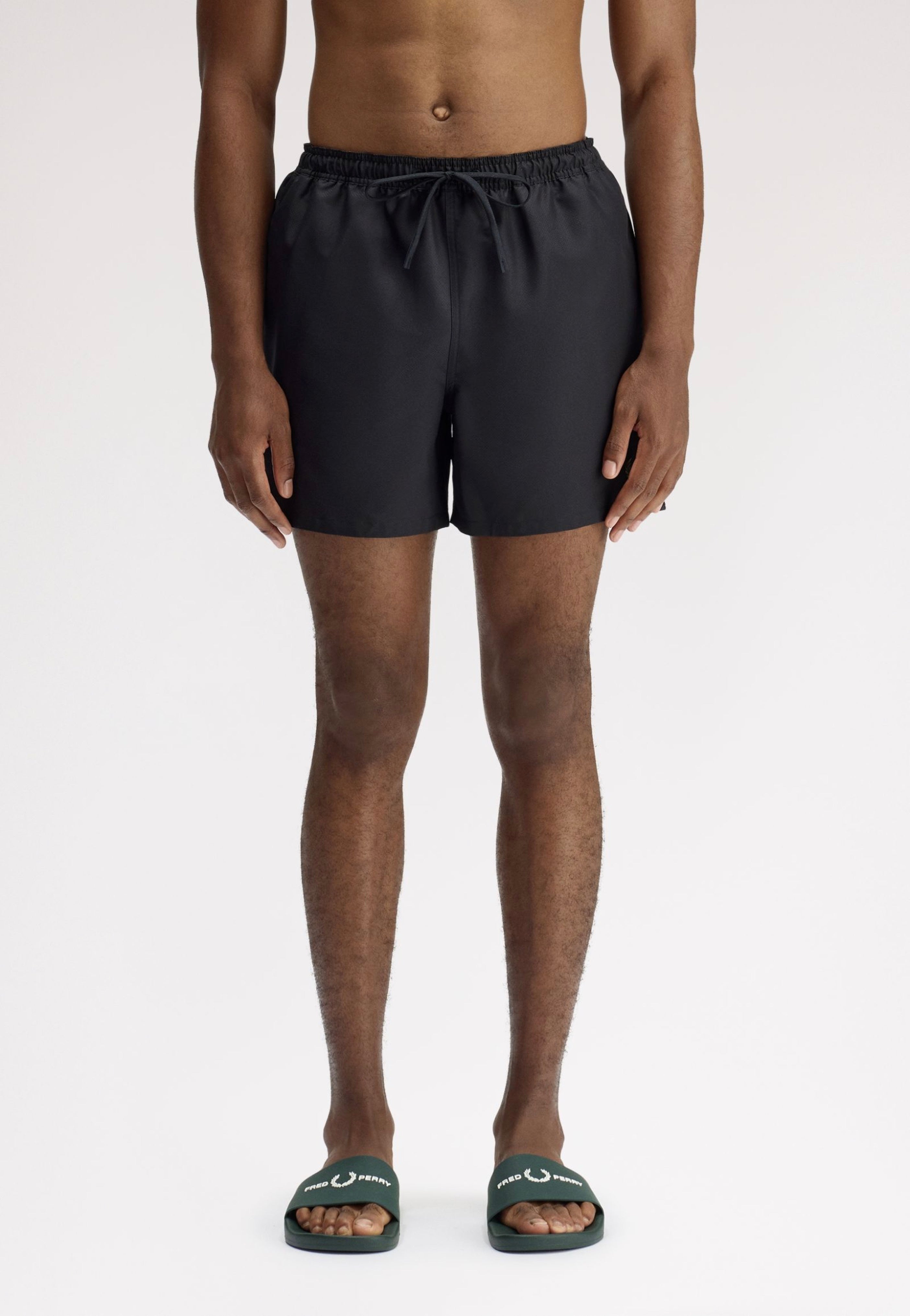 Fred Perry - Swim Shorts Black - Board Shorts | Men-Image