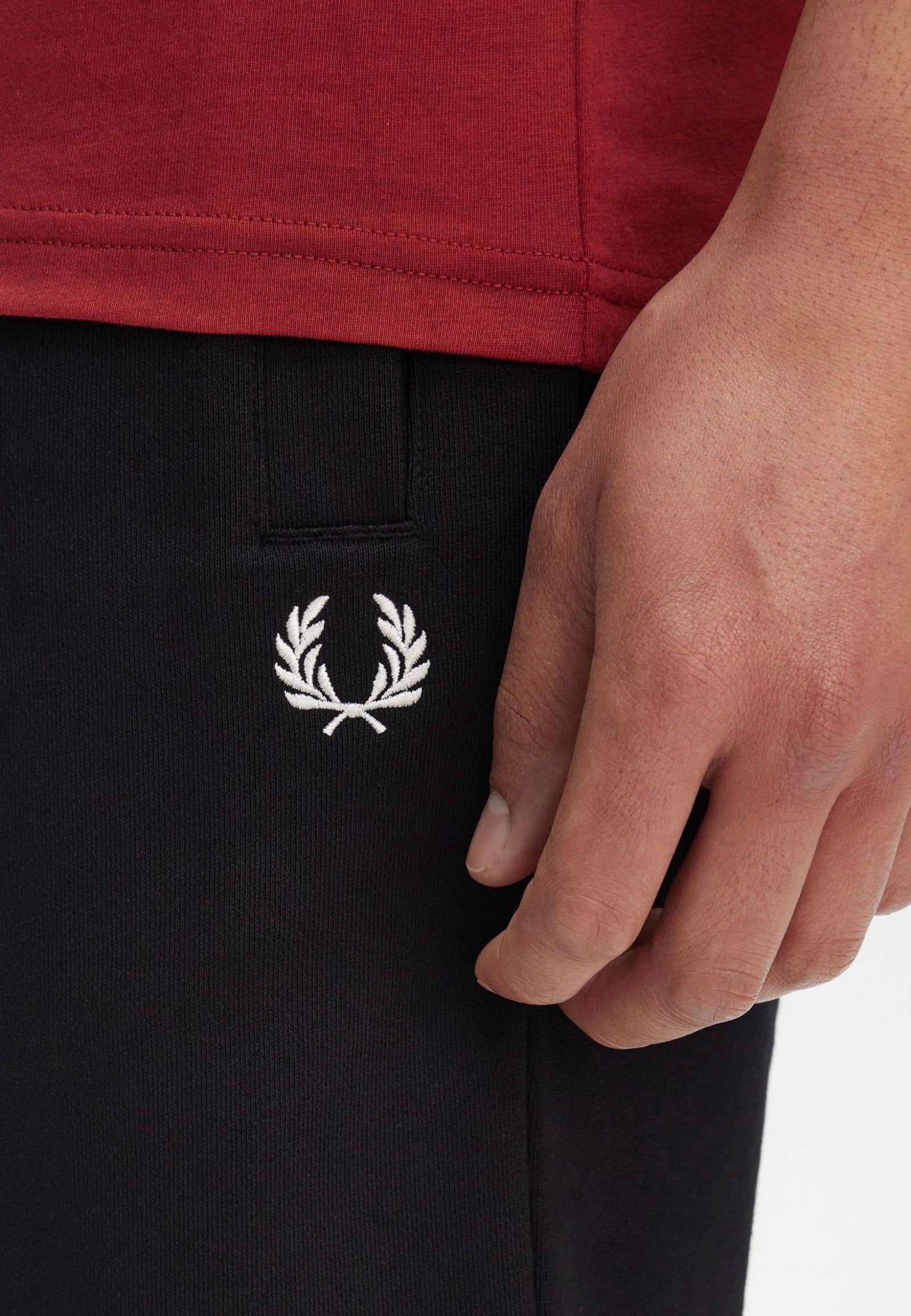Fred Perry - Classic Black - Shorts | Men-Image