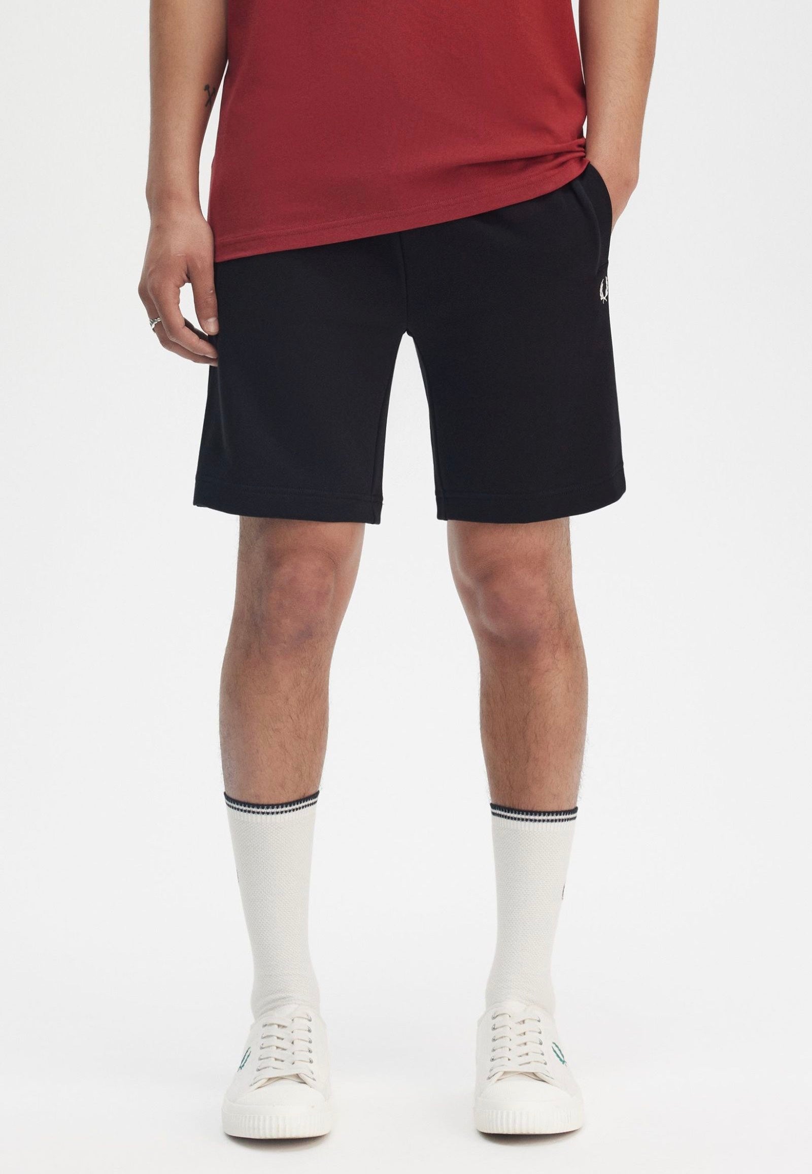 Fred Perry - Classic Black - Shorts | Men-Image