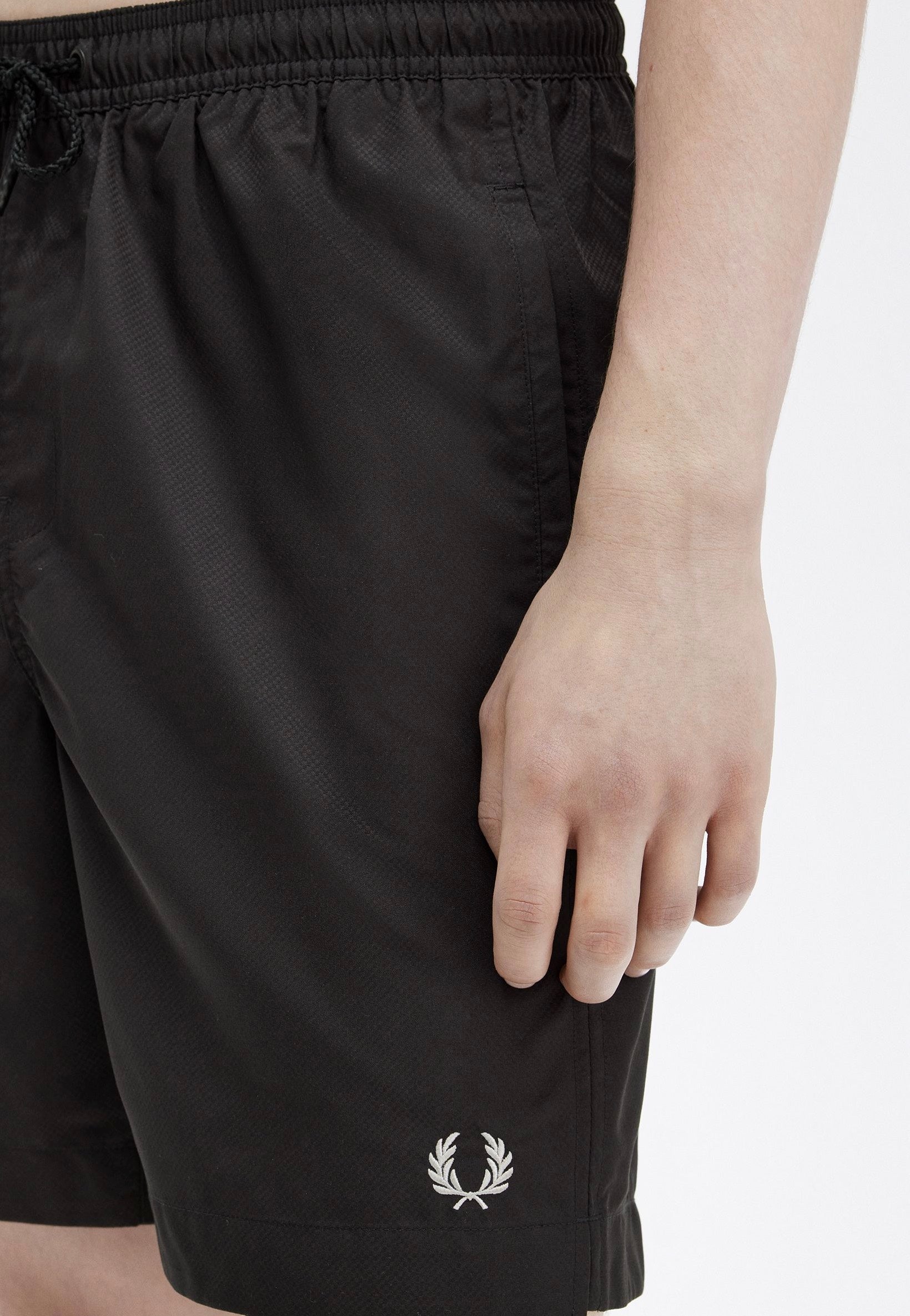 Fred Perry - Classic Black - Board Shorts | Men-Image