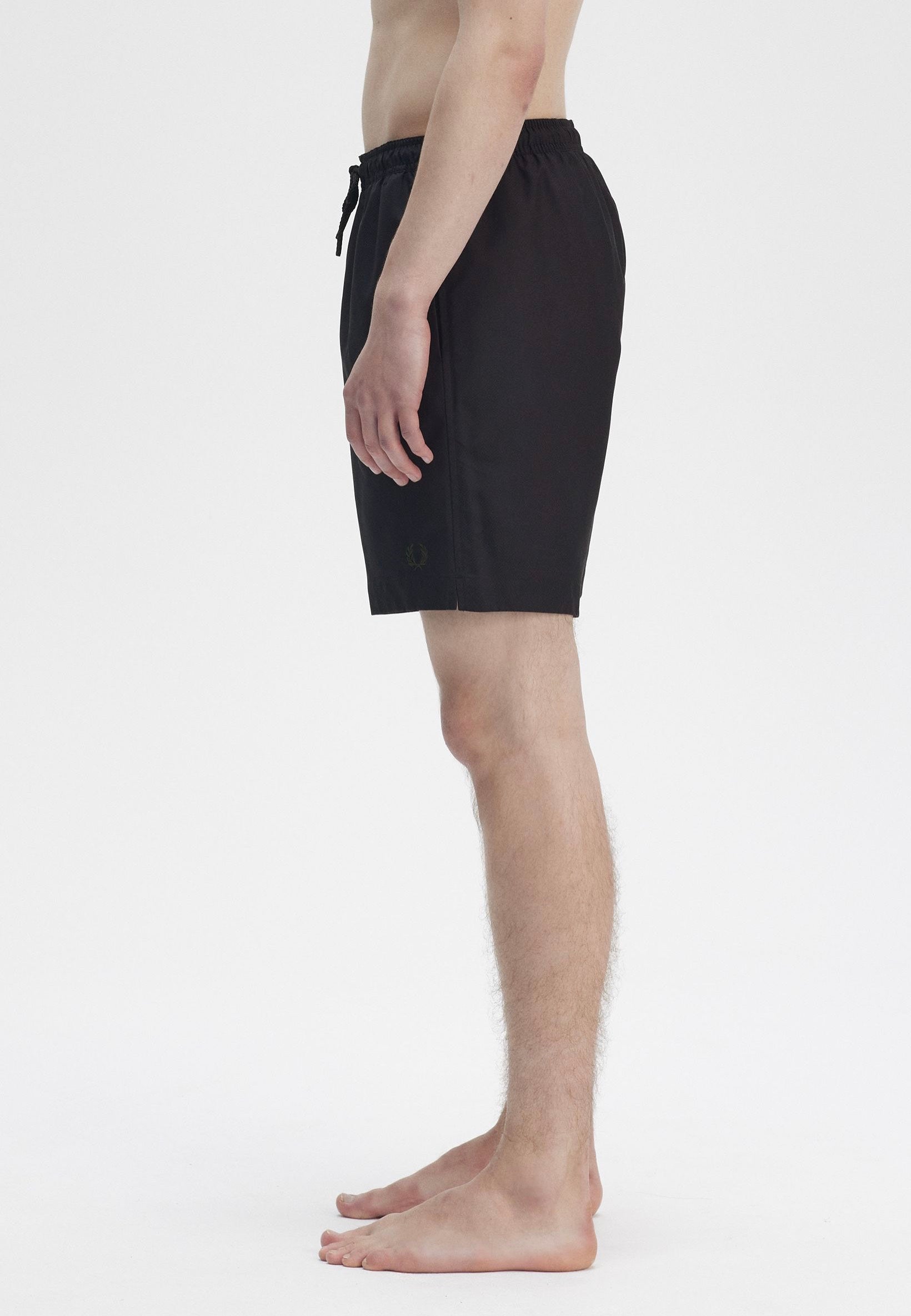 Fred Perry - Classic Black/Court Green - Board Shorts | Men-Image