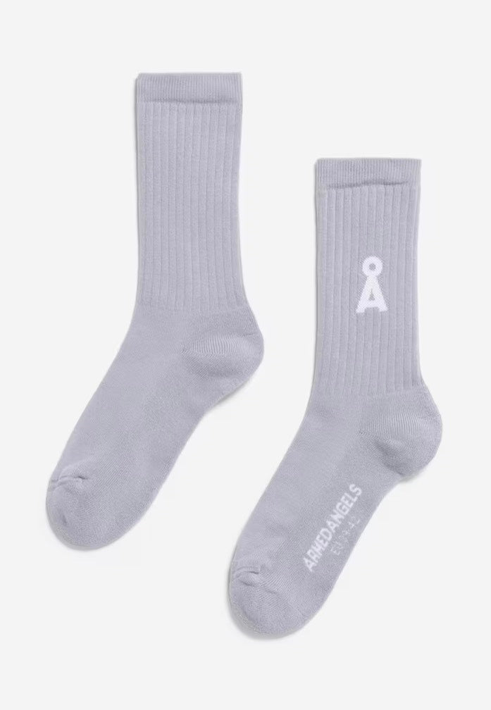 Armedangels - Saamus Bold Misty Morning - Socks | Neutral-Image