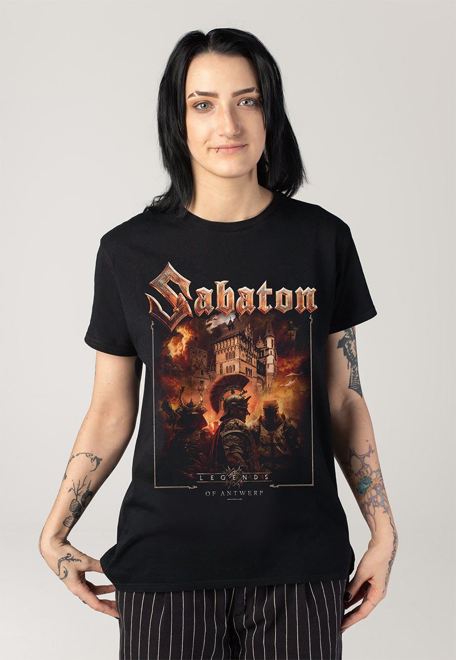 Sabaton - Pop Up Stores 2025 City Antwerp - T-Shirt | Women-Image