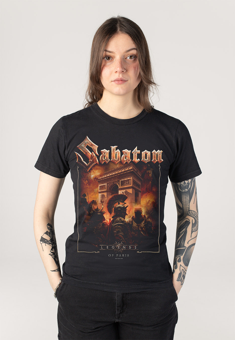 Sabaton - Pop Up Stores 2025 City Paris - T-Shirt | Women-Image
