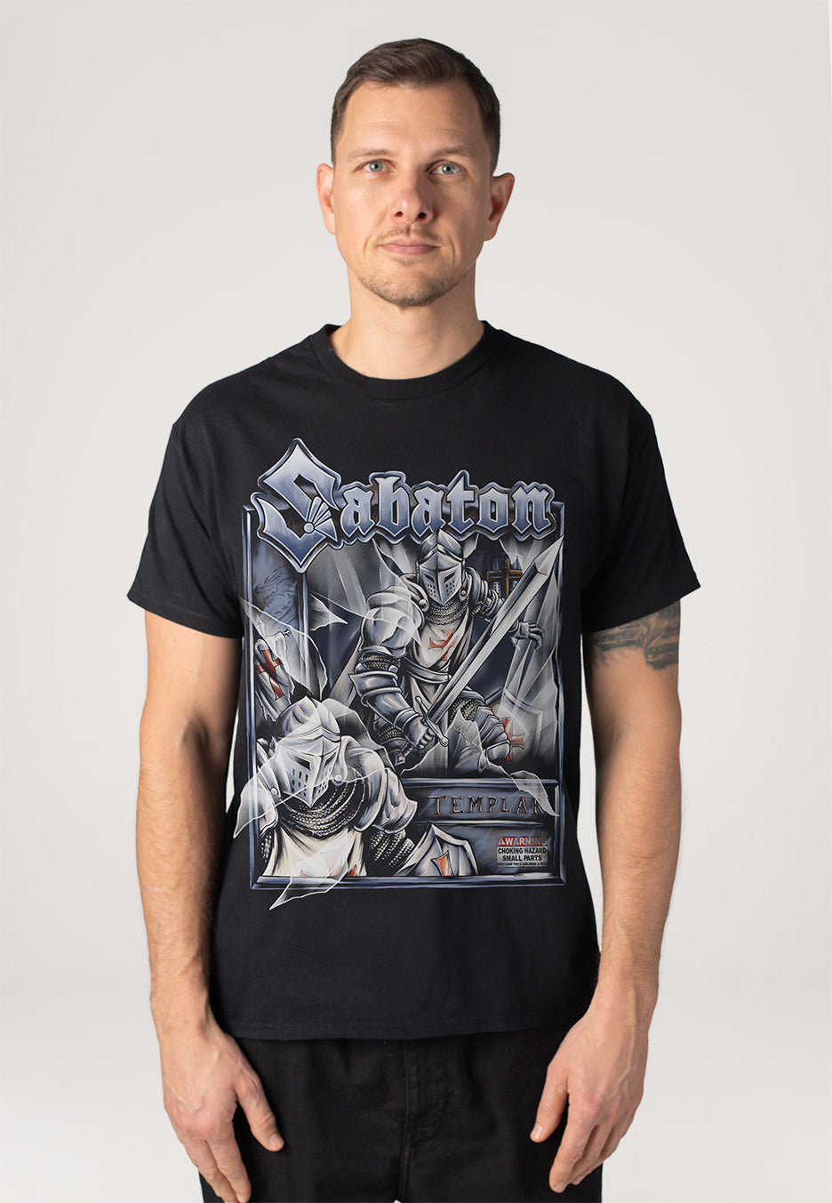 Sabaton - Templars Action Figures - T-Shirt | Men-Image