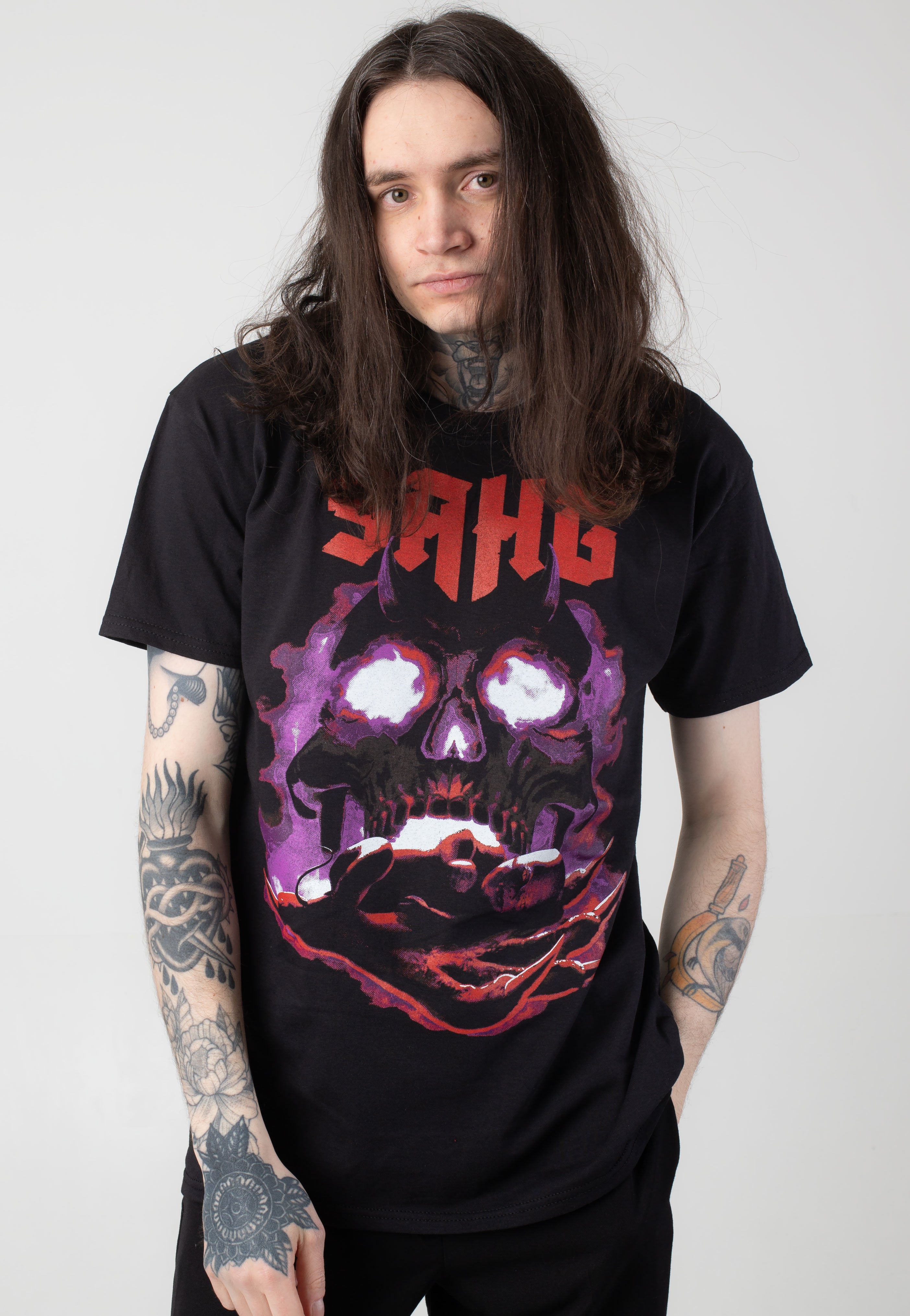 Sahg - Born Demon - T-Shirt | Men-Image