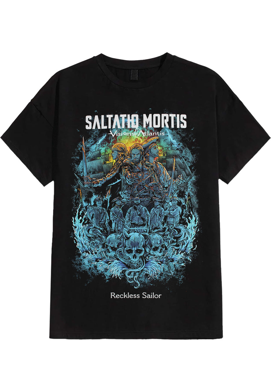 Saltatio Mortis Reckless Sailor Camiseta | Neutral-Image