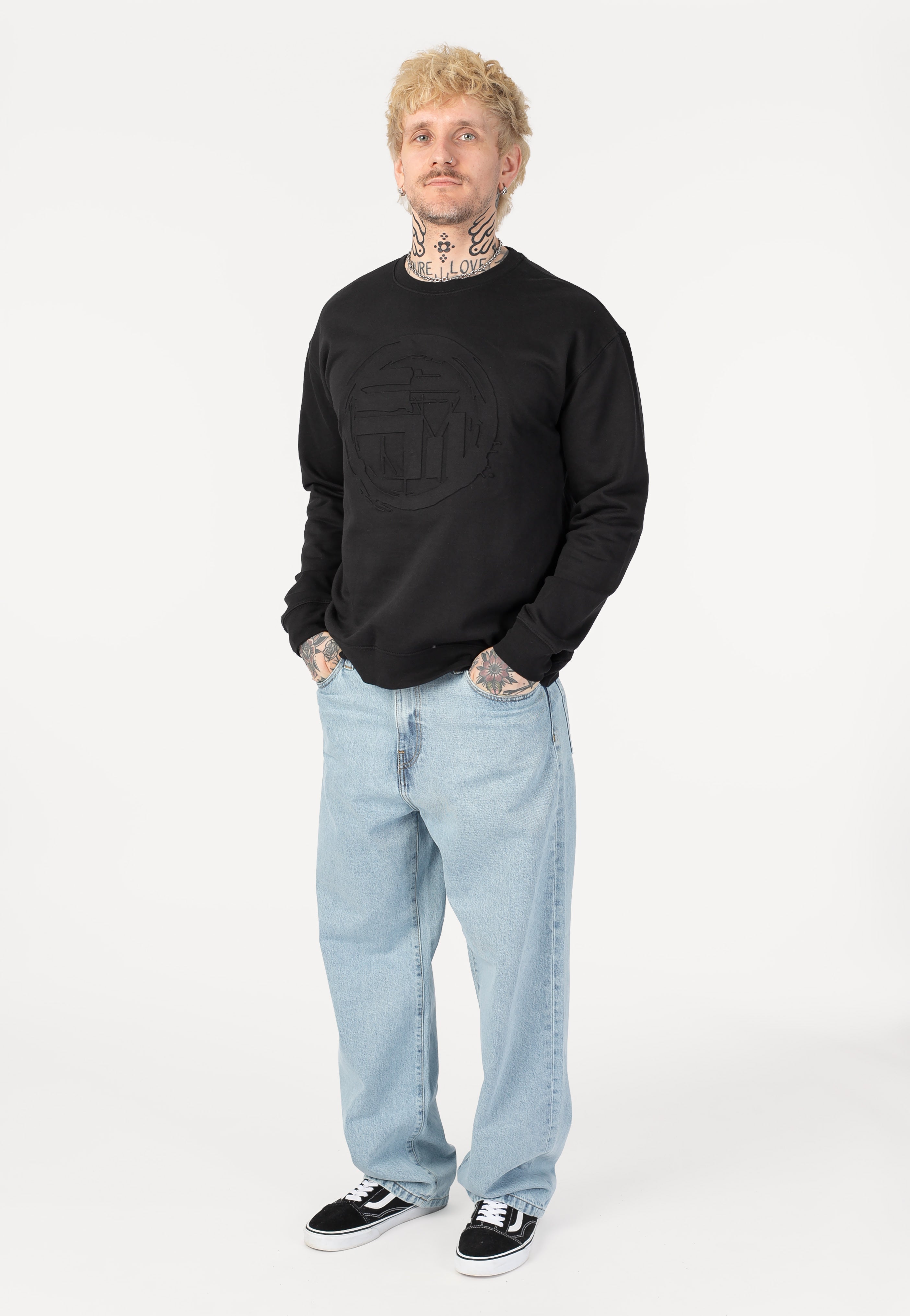 Saltatio Mortis - SM Signet Embossed - Sweater | Men-Image