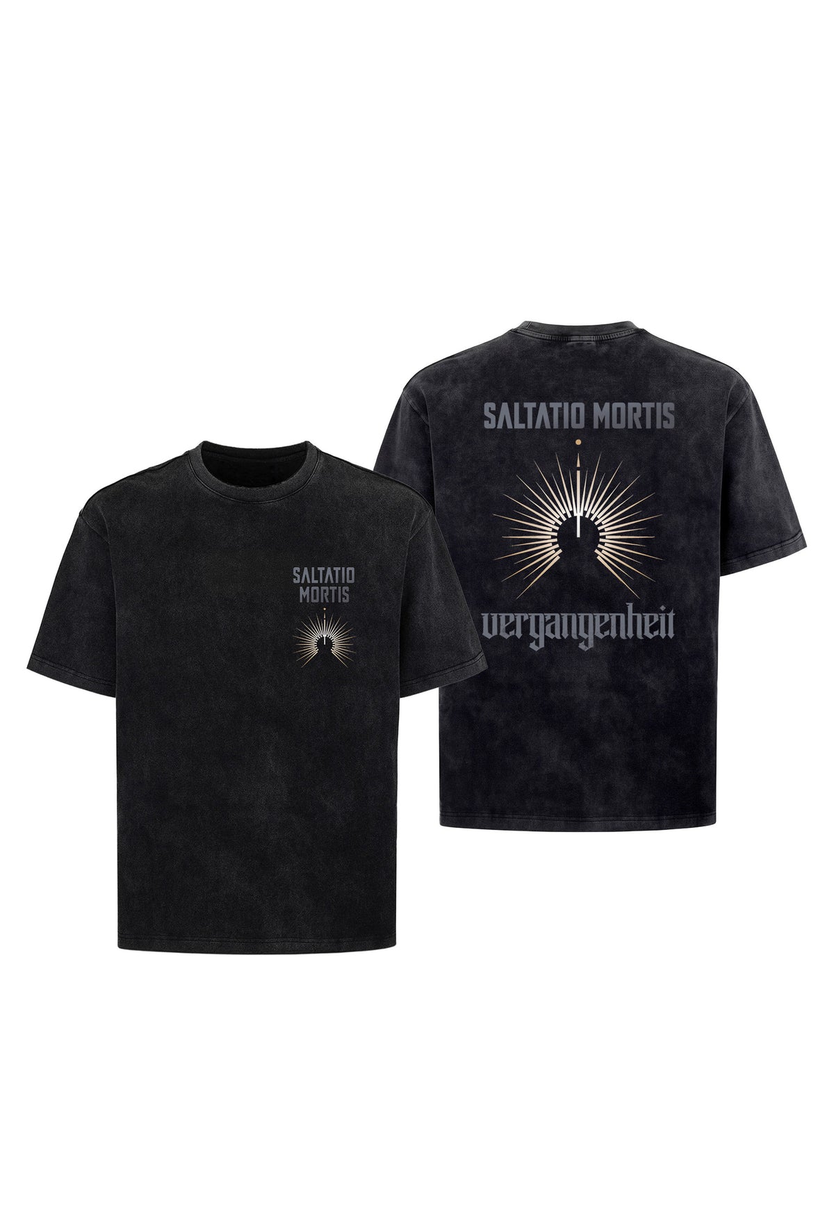Saltatio Mortis EP 5 Vergangenheit Black Stone Washed T-shirt | Neutral-Image