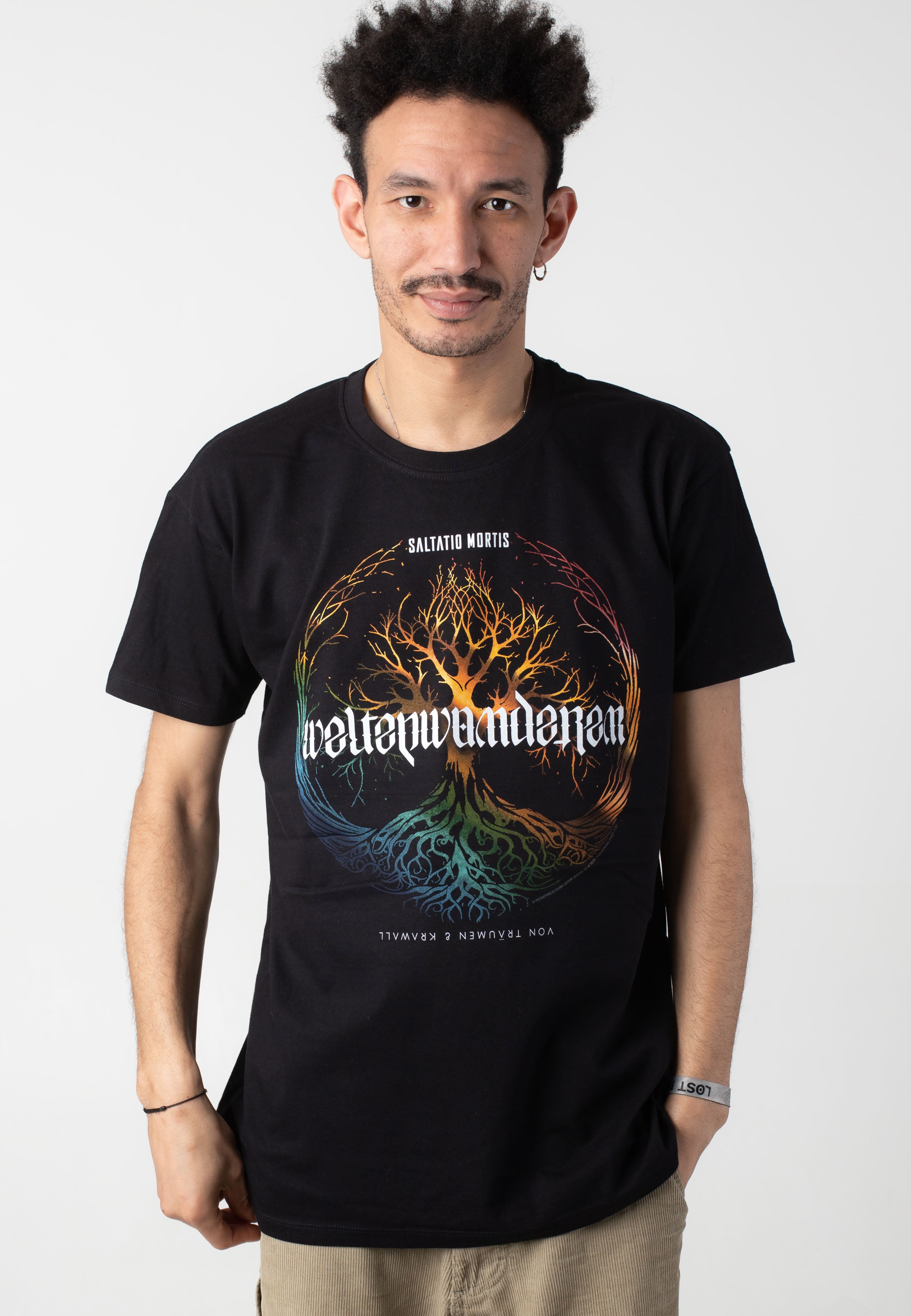 Saltatio Mortis - Weltenwanderer Cover - T-Shirt | Men-Image