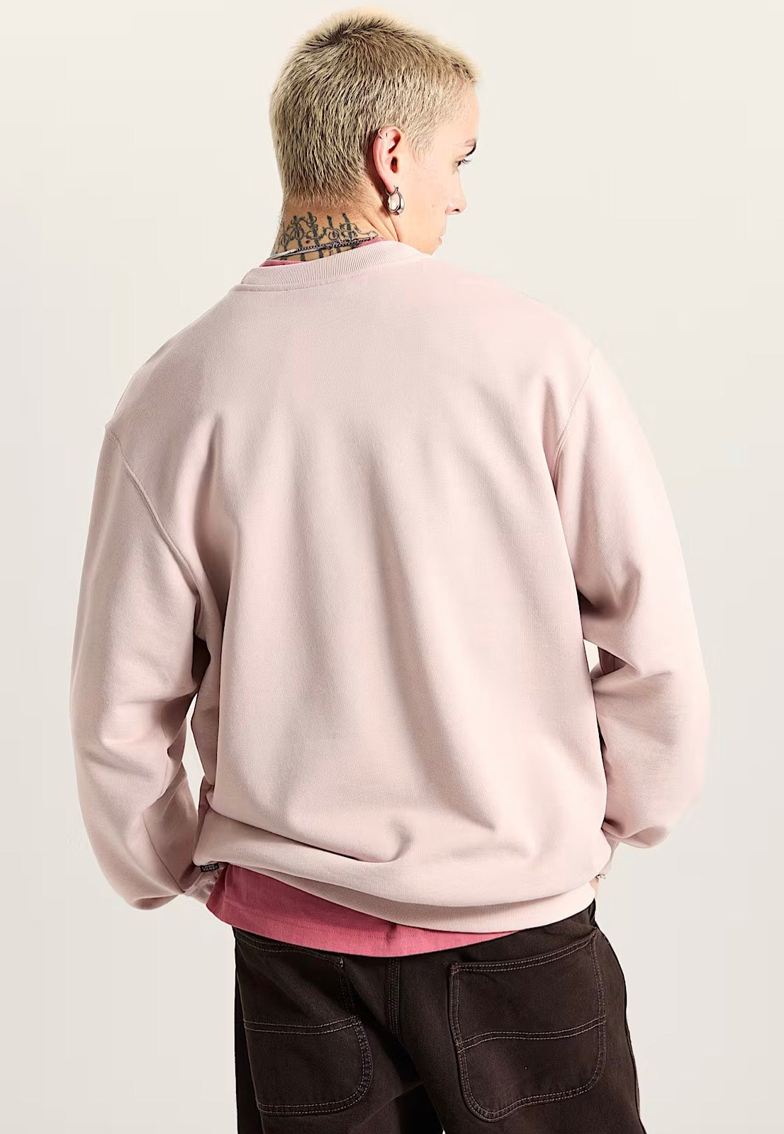 Vans - Salton Loose Crew Sepia Rose - Sweater | Men-Image