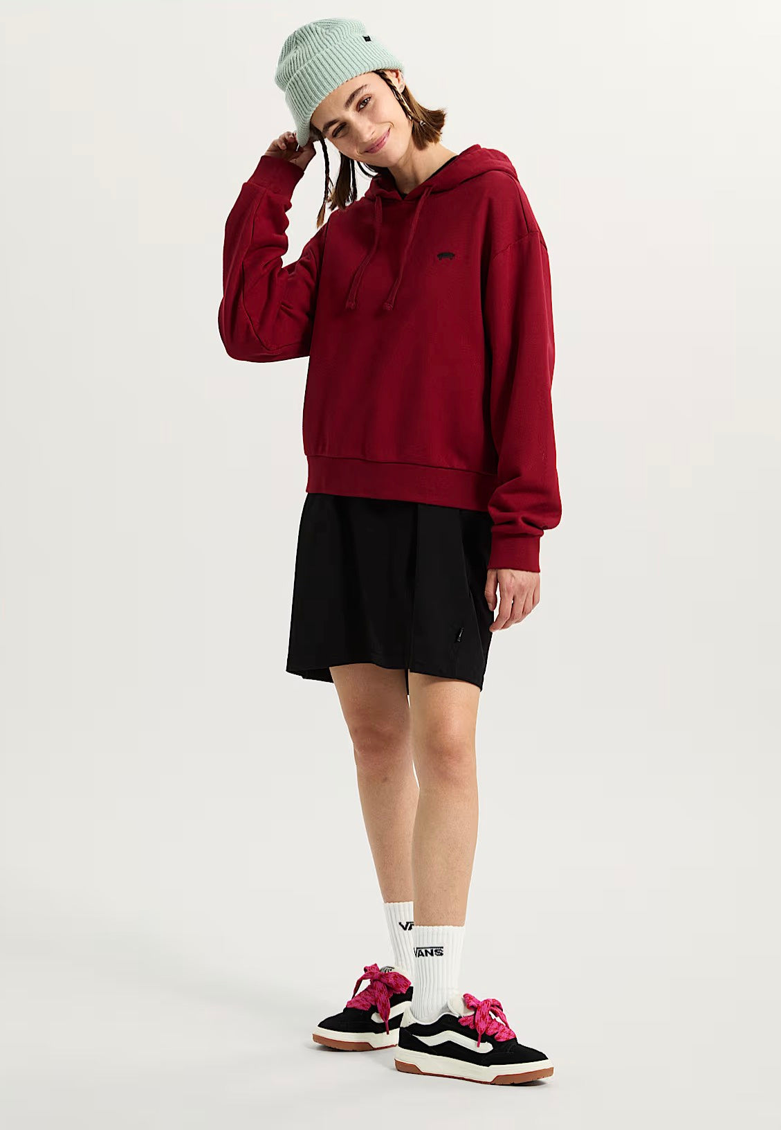 Vans - W Salton RLX Bordeaux - Hoodie | Women-Image