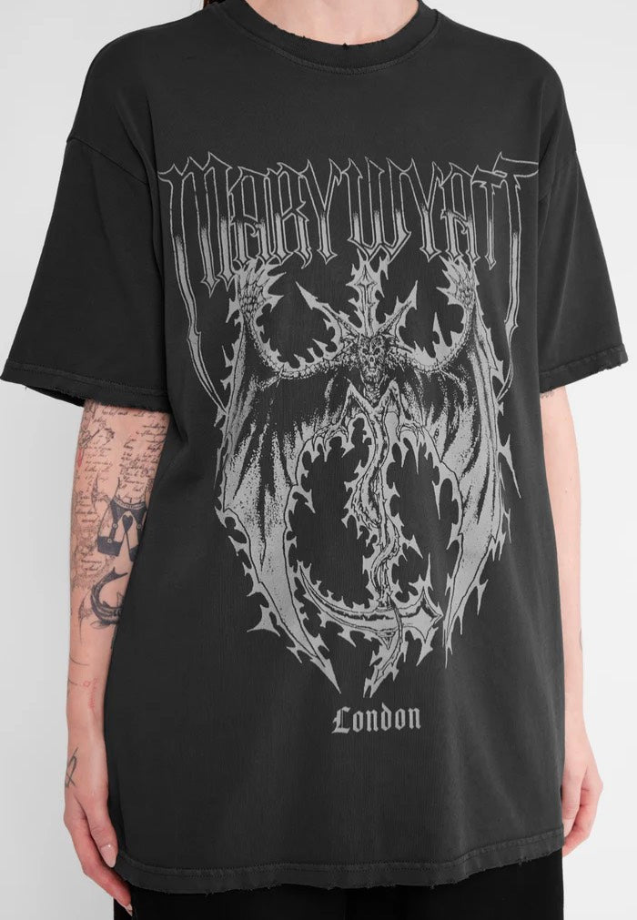 Mary Wyatt - Samael Black - T-Shirt | Women-Image