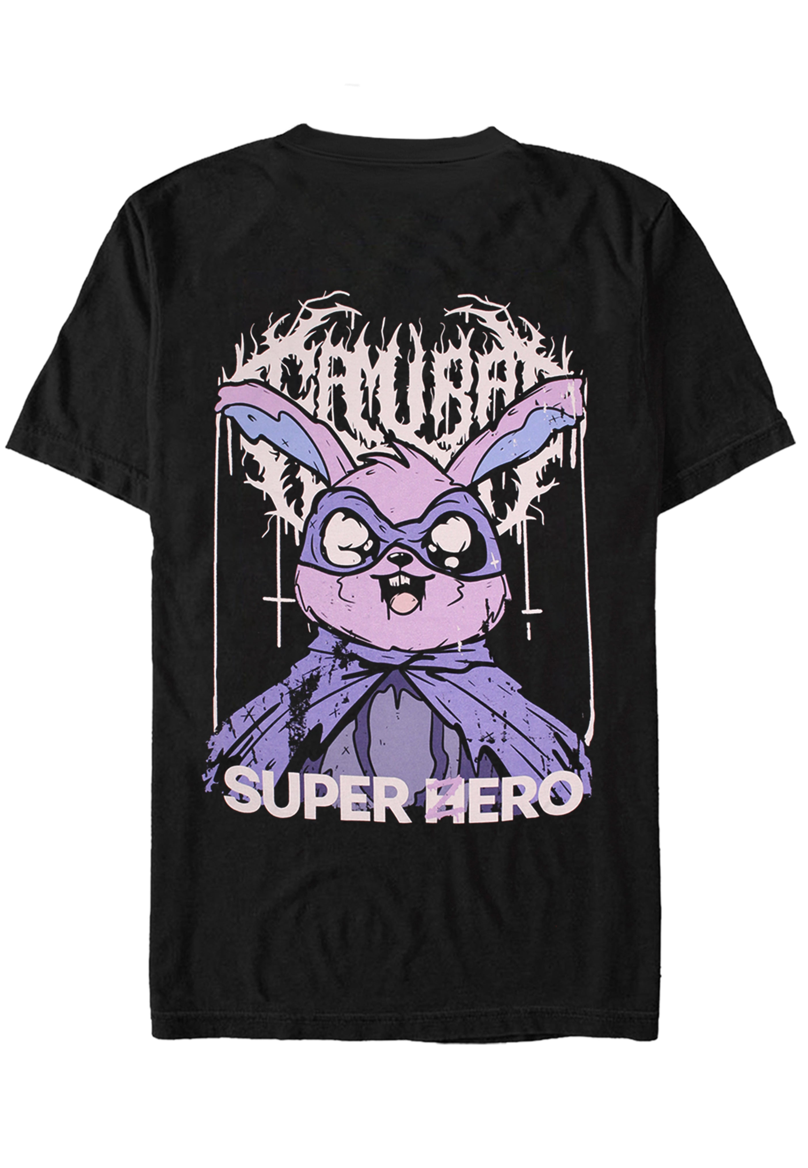 Samurai Pizza Cats - Super Zero - T-Shirt | Neutral-Image