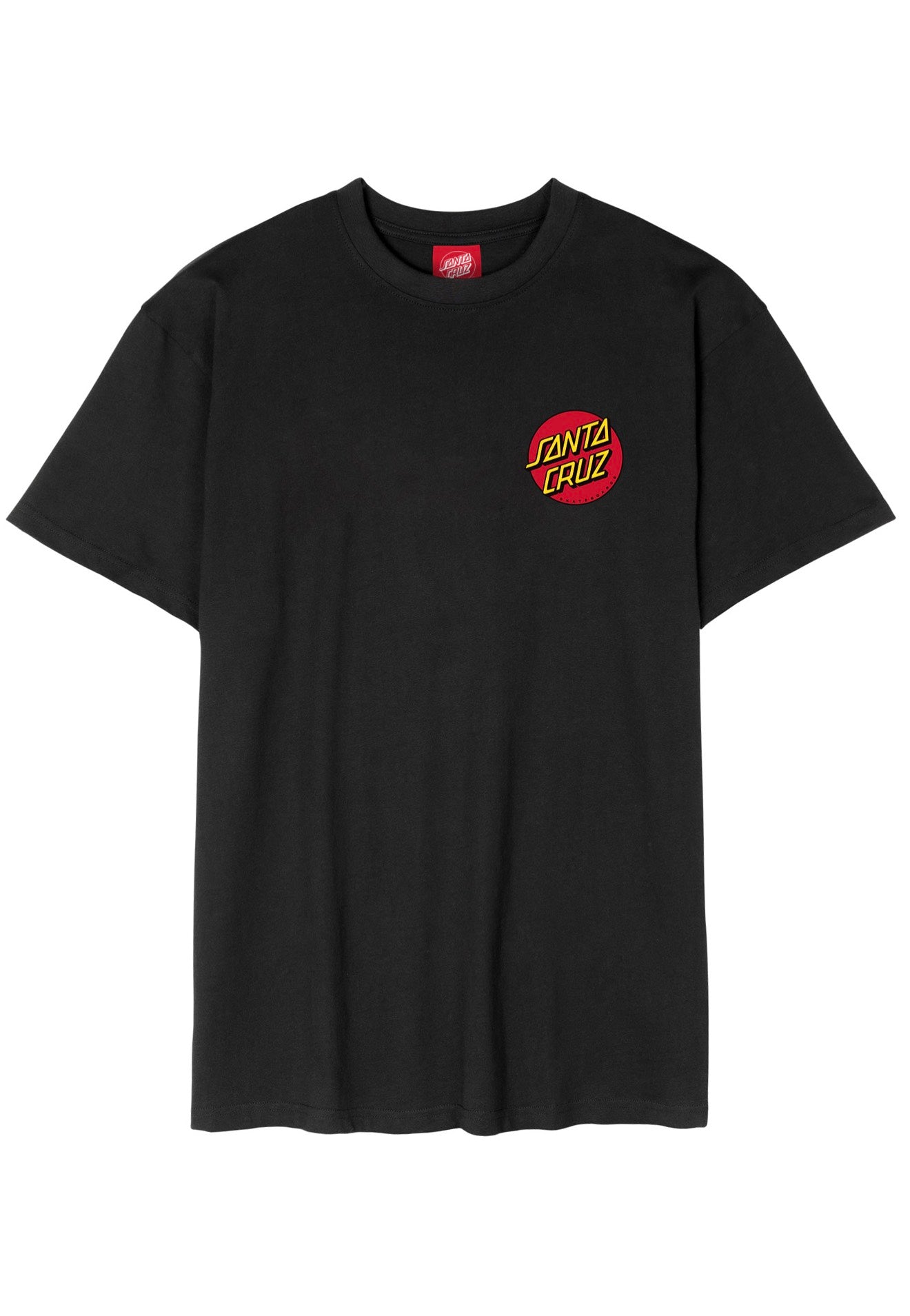 Santa Cruz - Classic Dot Chest Black - T-Shirt | Men-Image