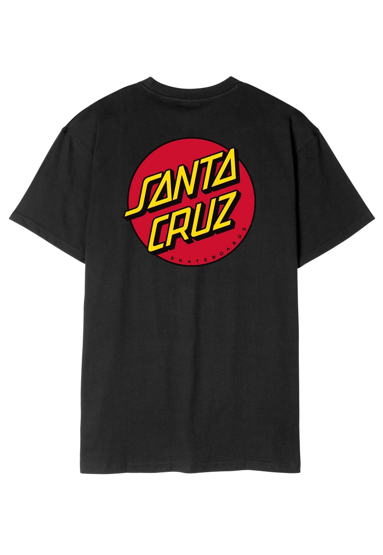 Santa Cruz - Classic Dot Chest Black - T-Shirt | Men-Image