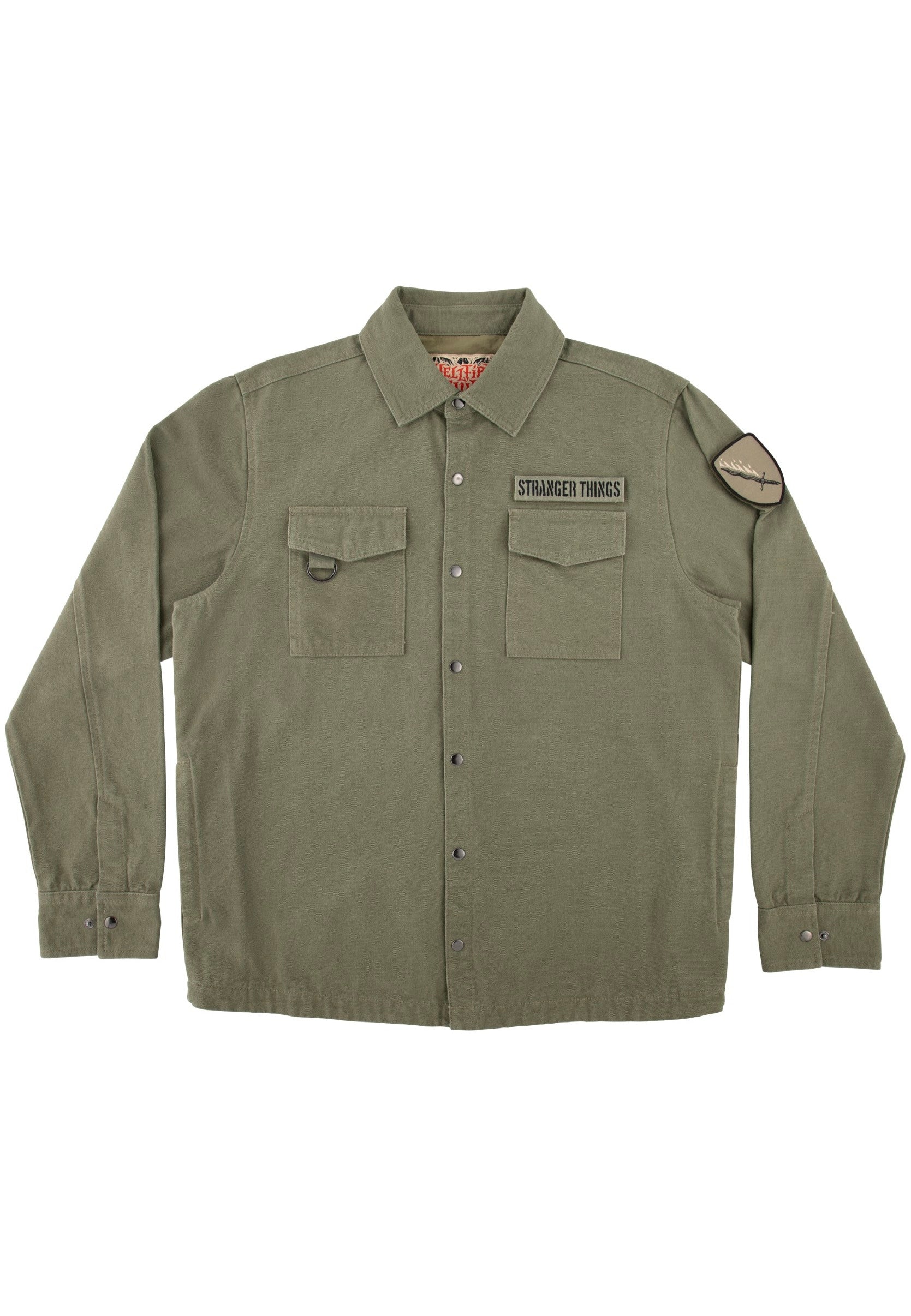 Santa Cruz x Stranger Things - Crawl Utility Army - Jacket | Men-Image