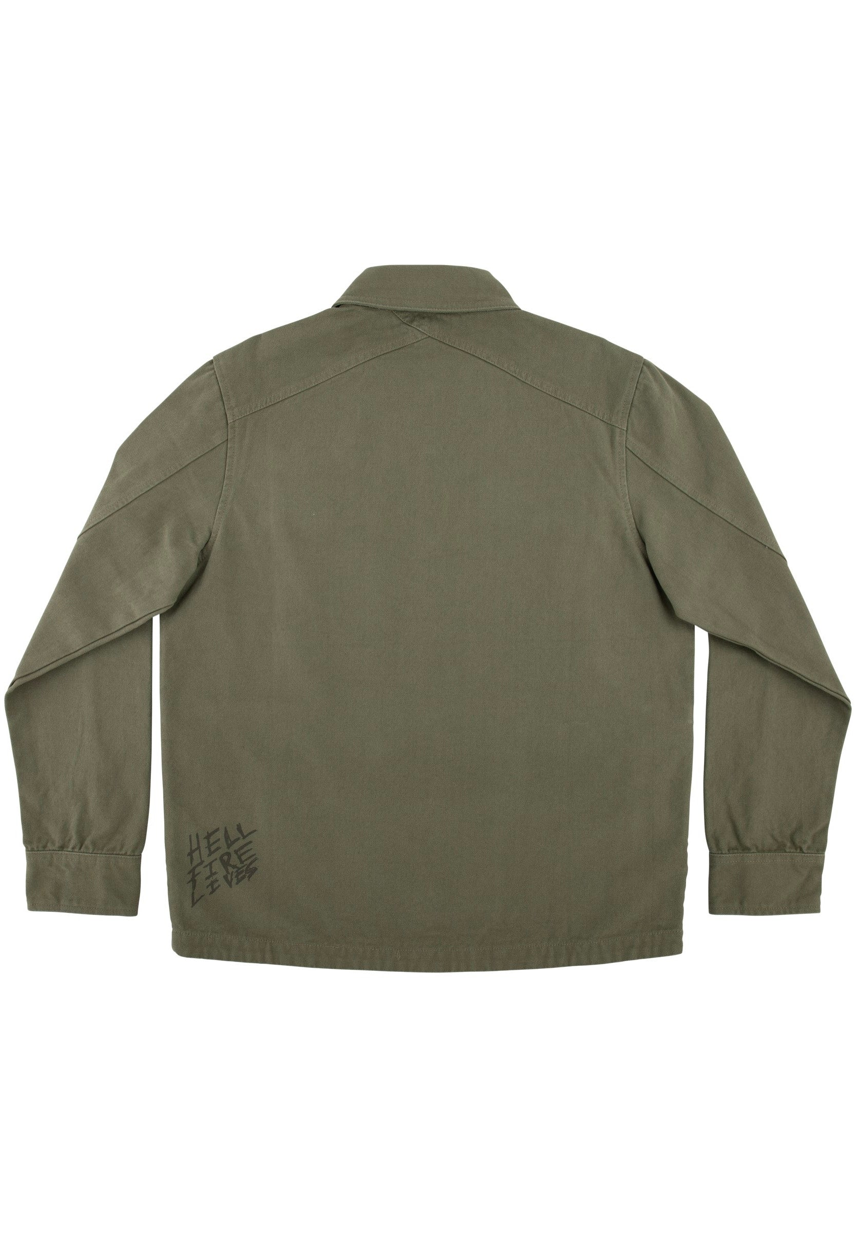 Santa Cruz x Stranger Things - Crawl Utility Army - Jacket | Men-Image
