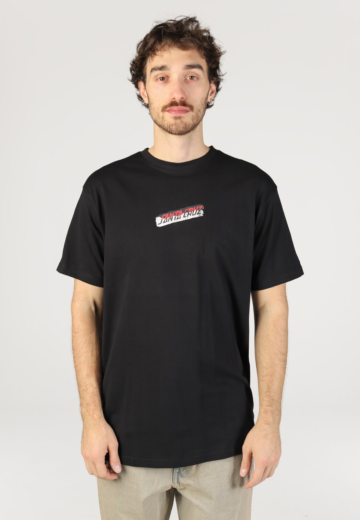 Santa Cruz Damaged Hand Black Tričko | Men-Image