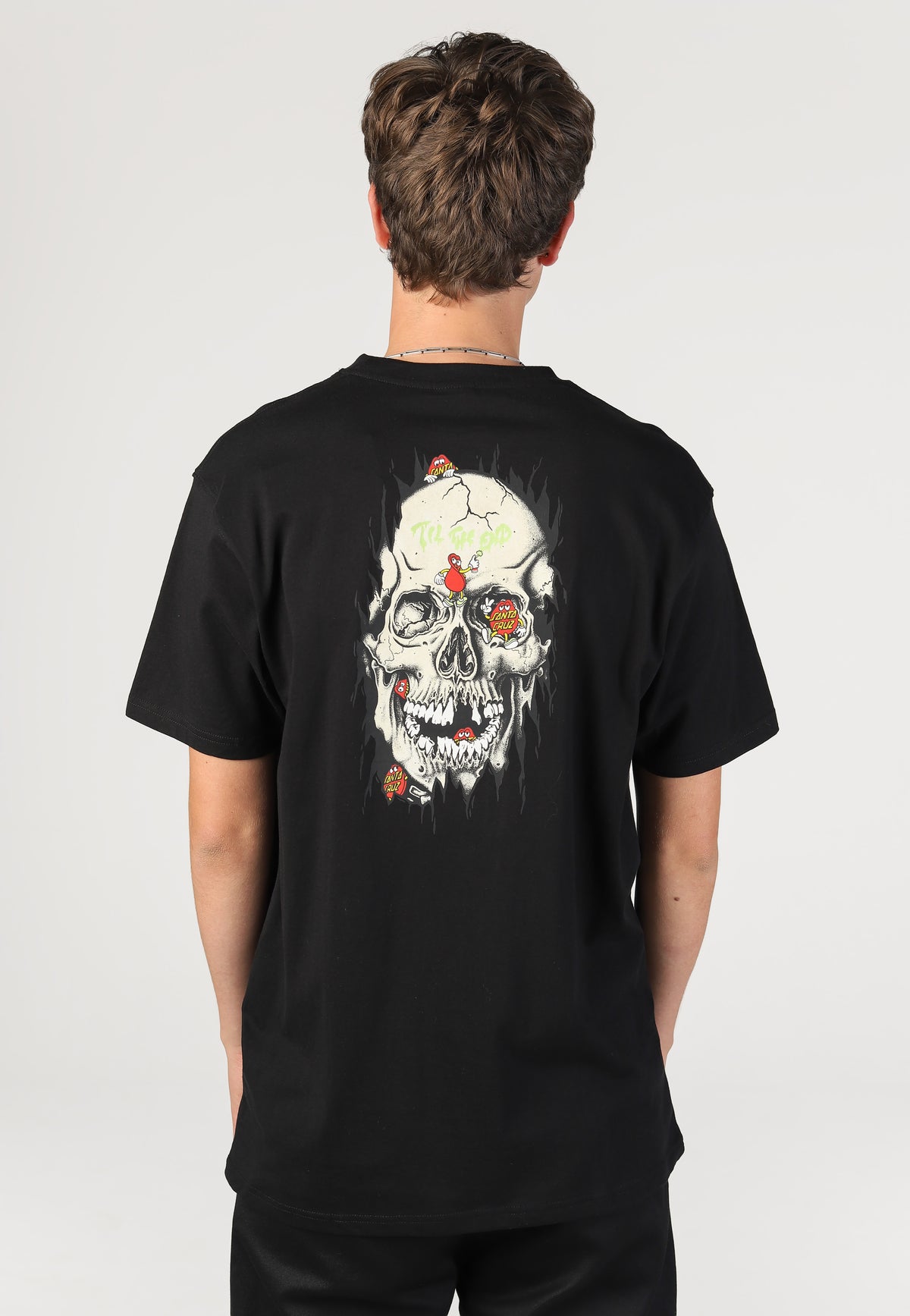 Santa Cruz Dot Dudes Black T-Shirt | Men-Image
