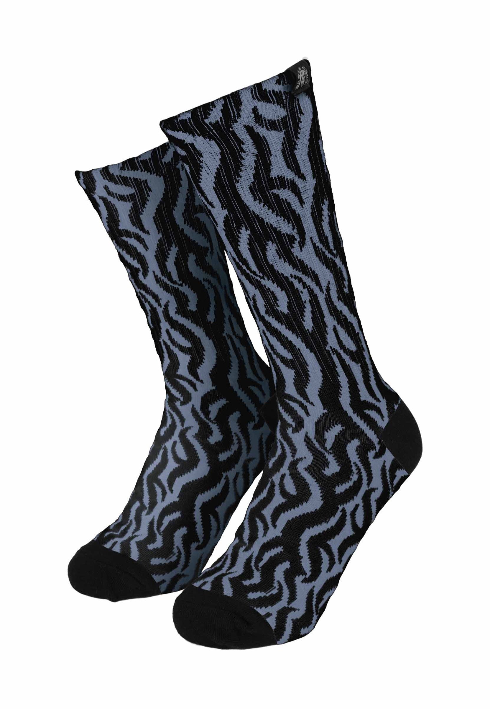 Santa Cruz - Dressen Tribal Pack Of 2 Black/White - Socks | Neutral-Image