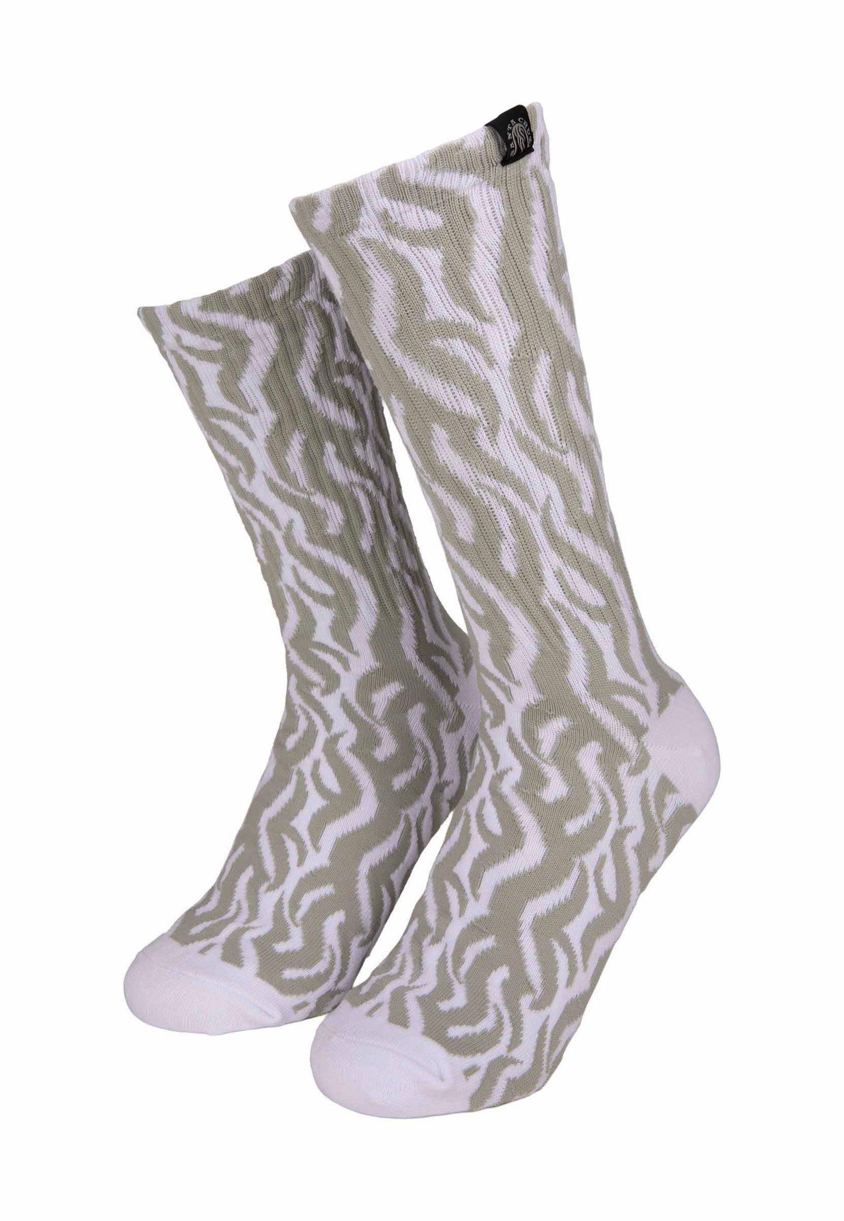 Santa Cruz - Dressen Tribal Pack Of 2 Black/White - Socks | Neutral-Image