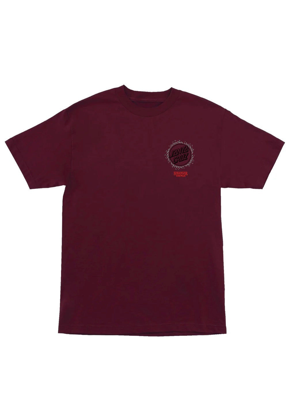 Santa Cruz x Stranger Things - Hellfire Pit Maroon - T-Shirt | Men-Image