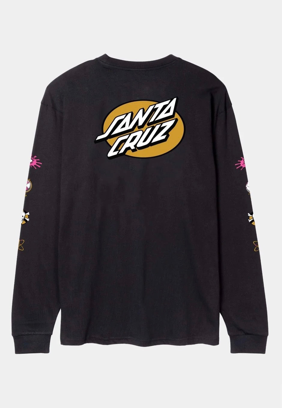 Santa Cruz Knibbs Cryptic Black Longsleeve | Men-Image