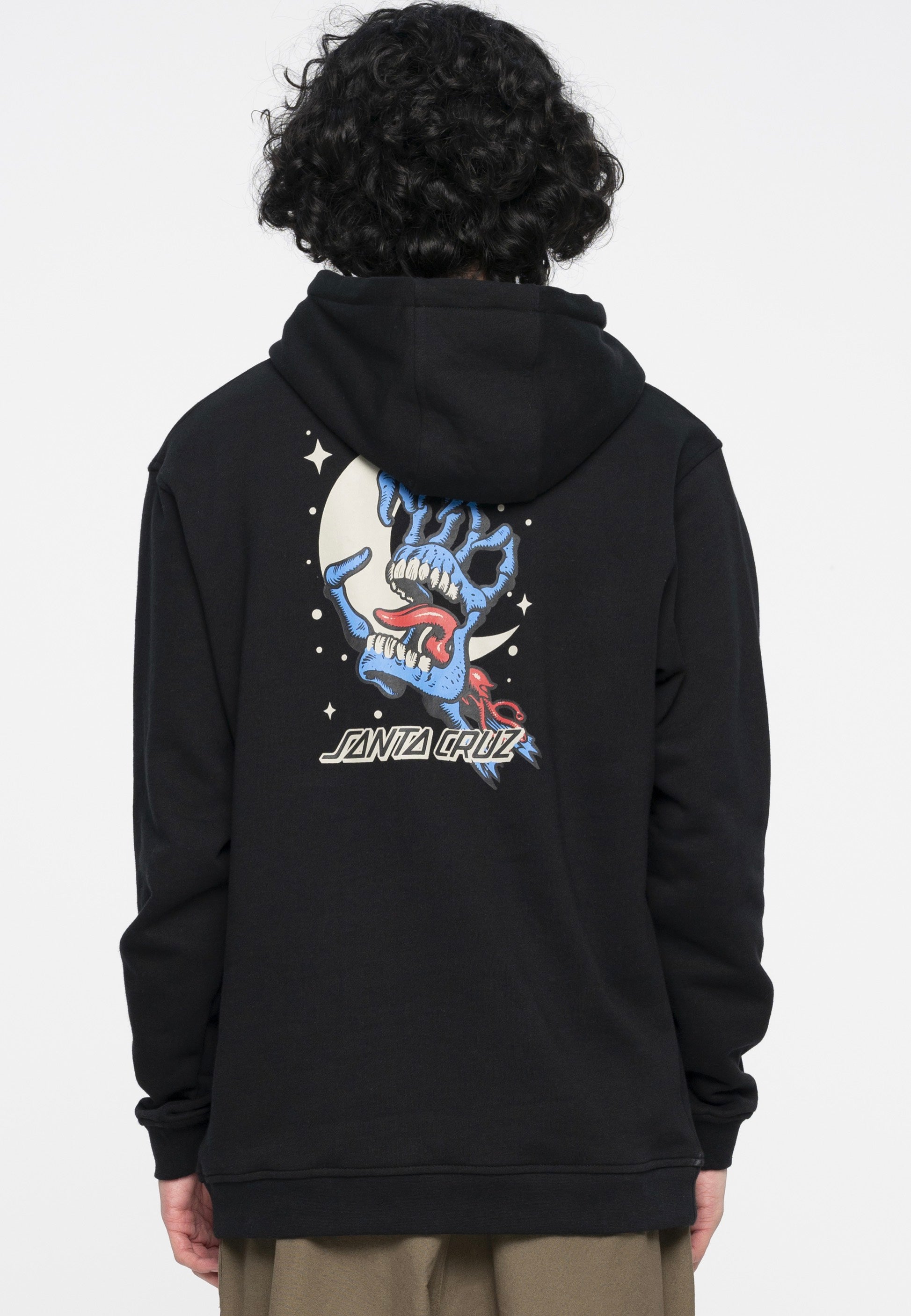 Santa Cruz - Cosmic Bone Hand Black - Hoodie | Men-Image