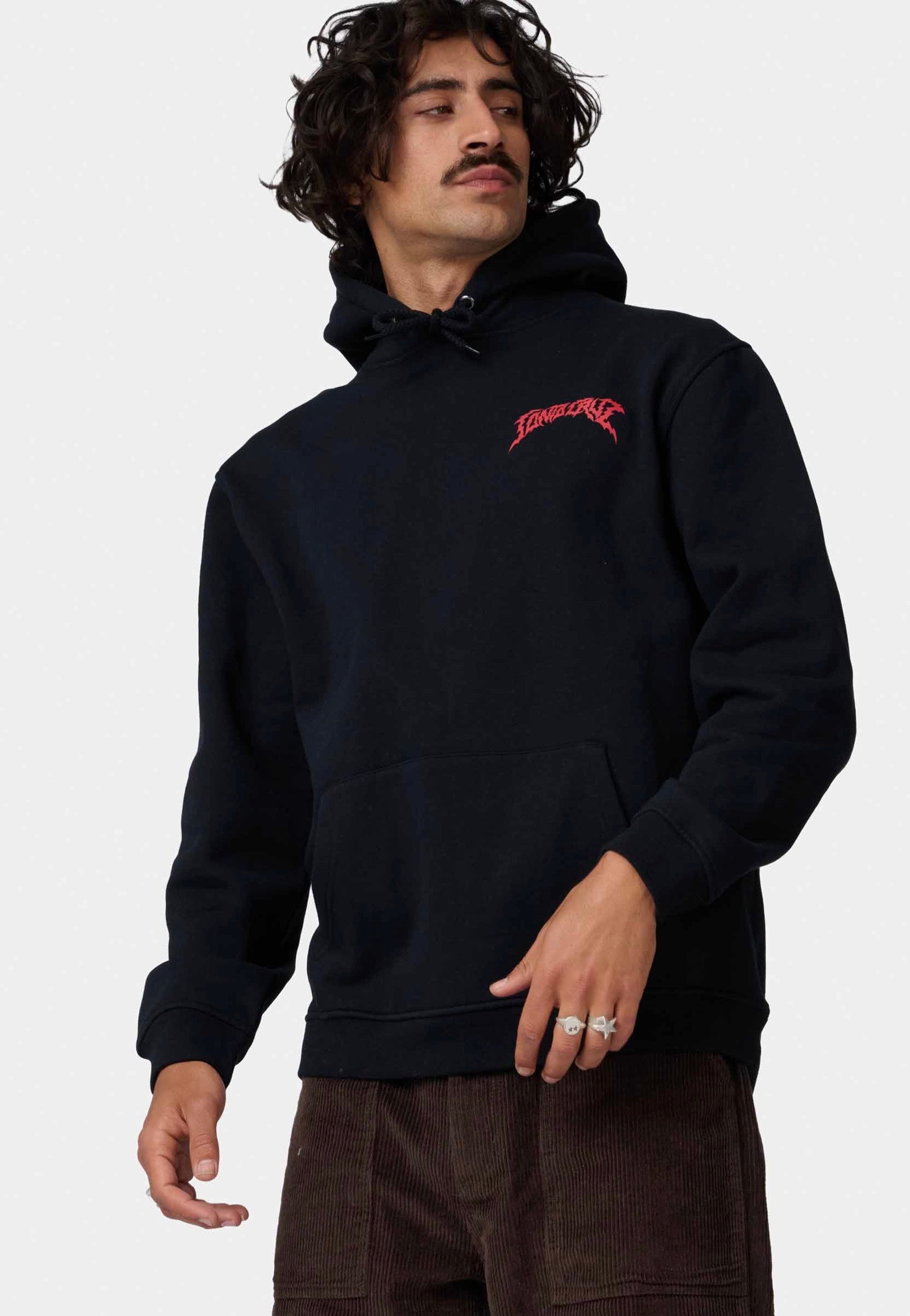 Santa Cruz - Out Of Time Black - Hoodie | Men-Image