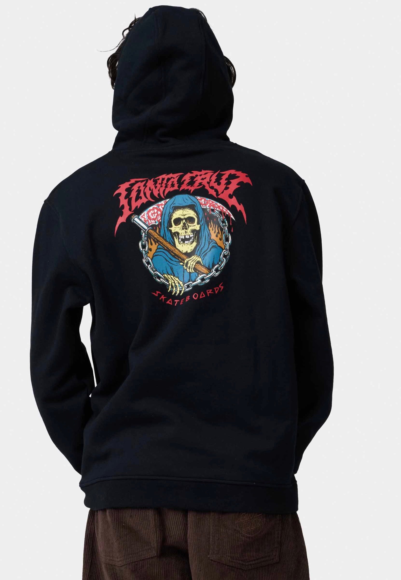 Santa Cruz - Out Of Time Black - Hoodie | Men-Image