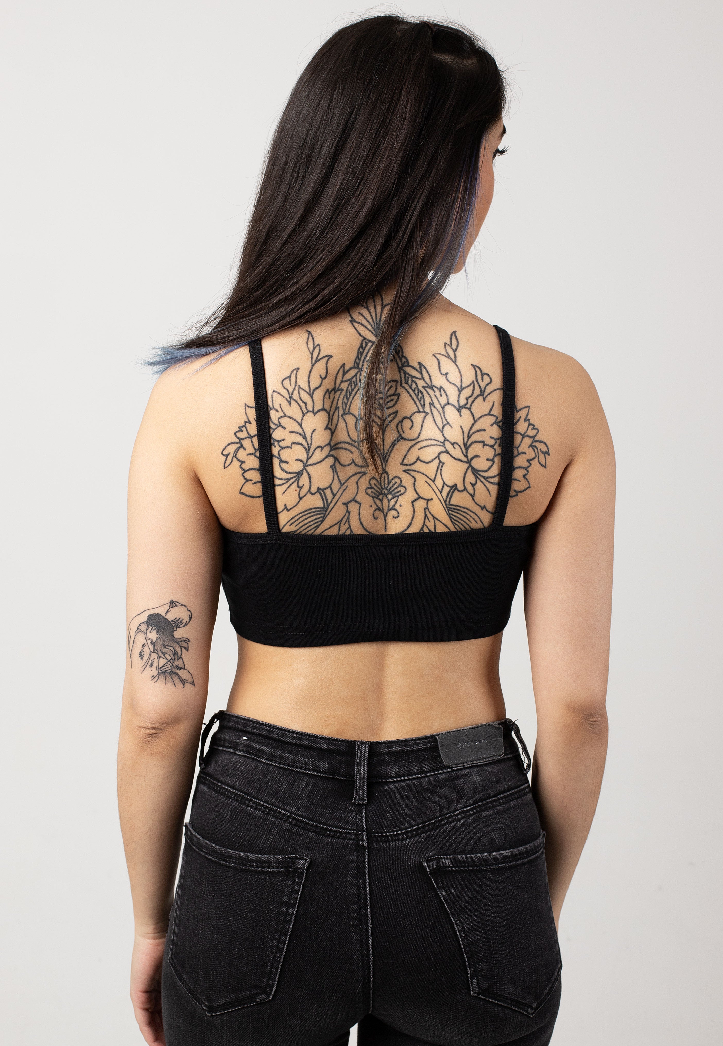 Santa Cruz - Oval Splice Dot Front Black - Top | Women-Image