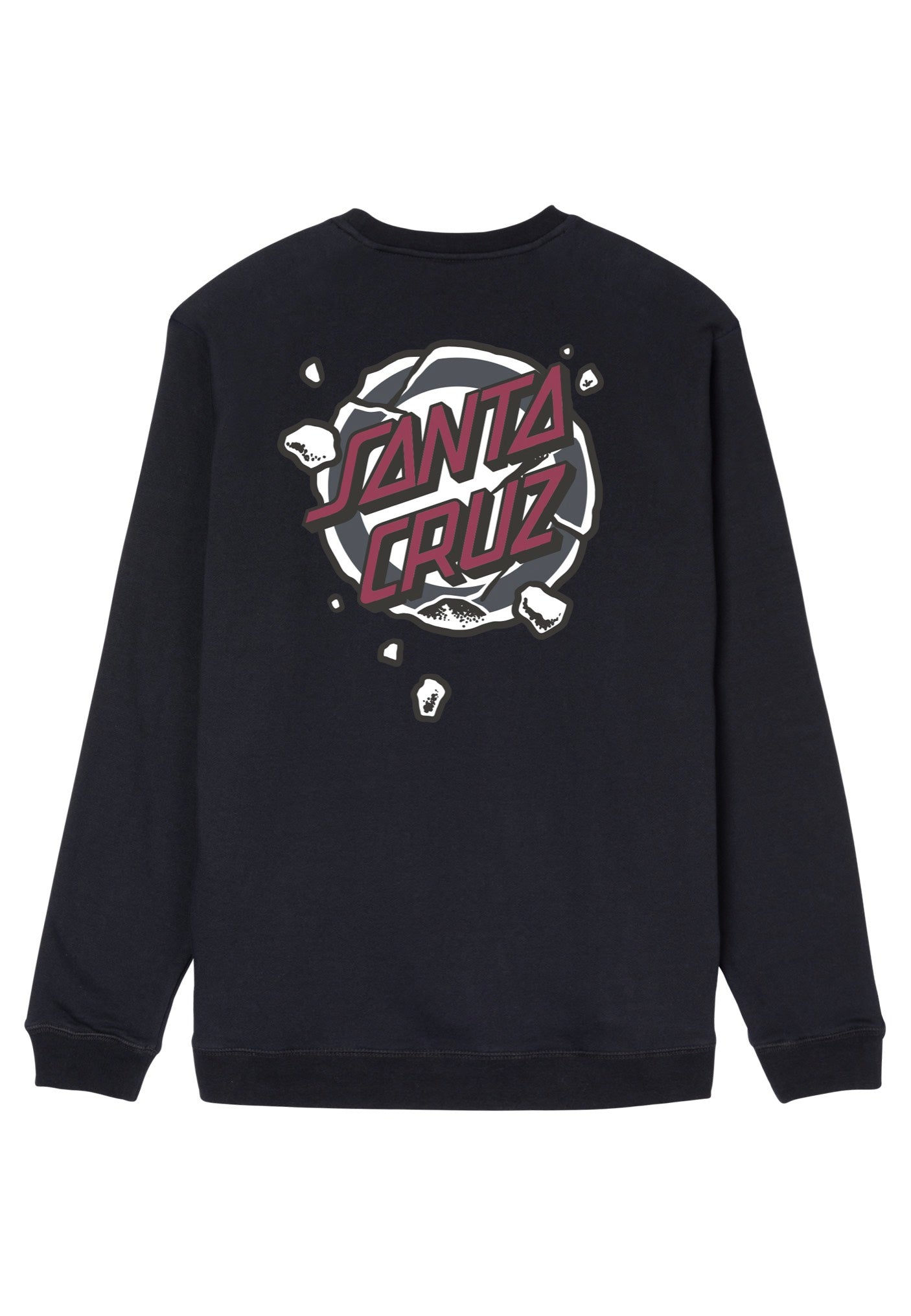 Santa Cruz - Roskopp Destruct Dot Black - Sweater | Men-Image