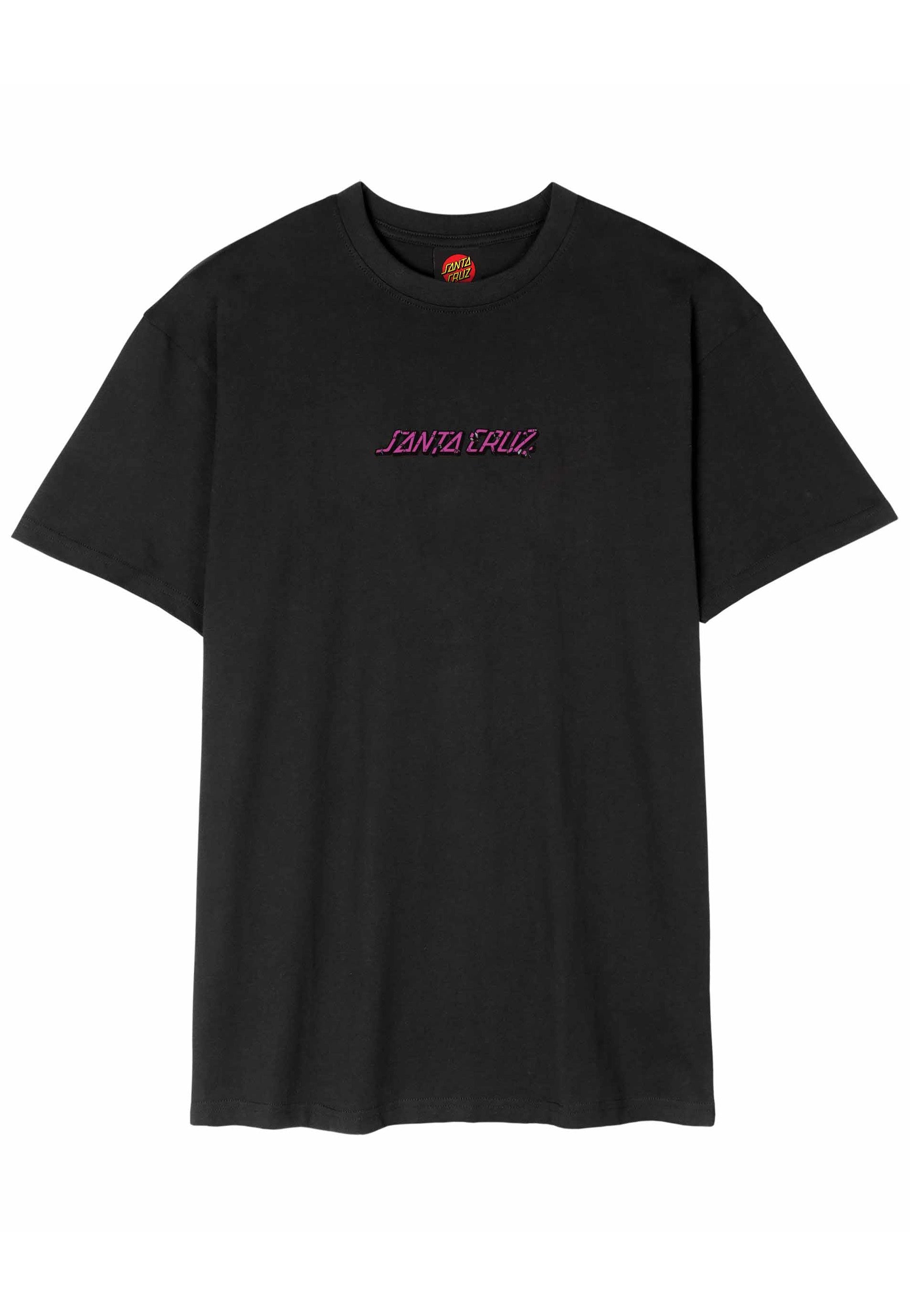 Santa Cruz - Roskopp Monster Strip Black - T-Shirt | Men-Image