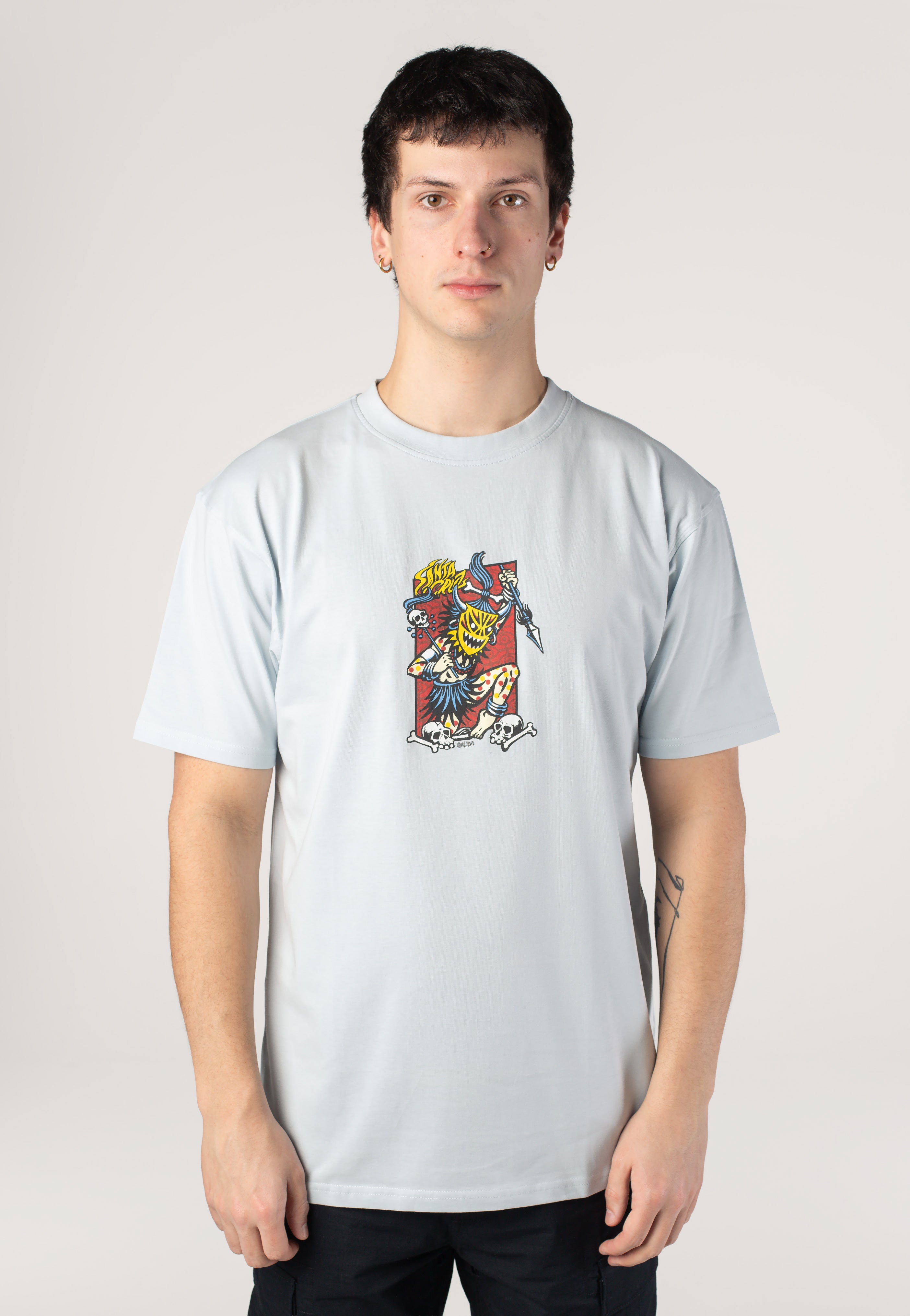 Santa Cruz - Salba Voodoo Frame Front Fresh Blue - T-Shirt | Men-Image