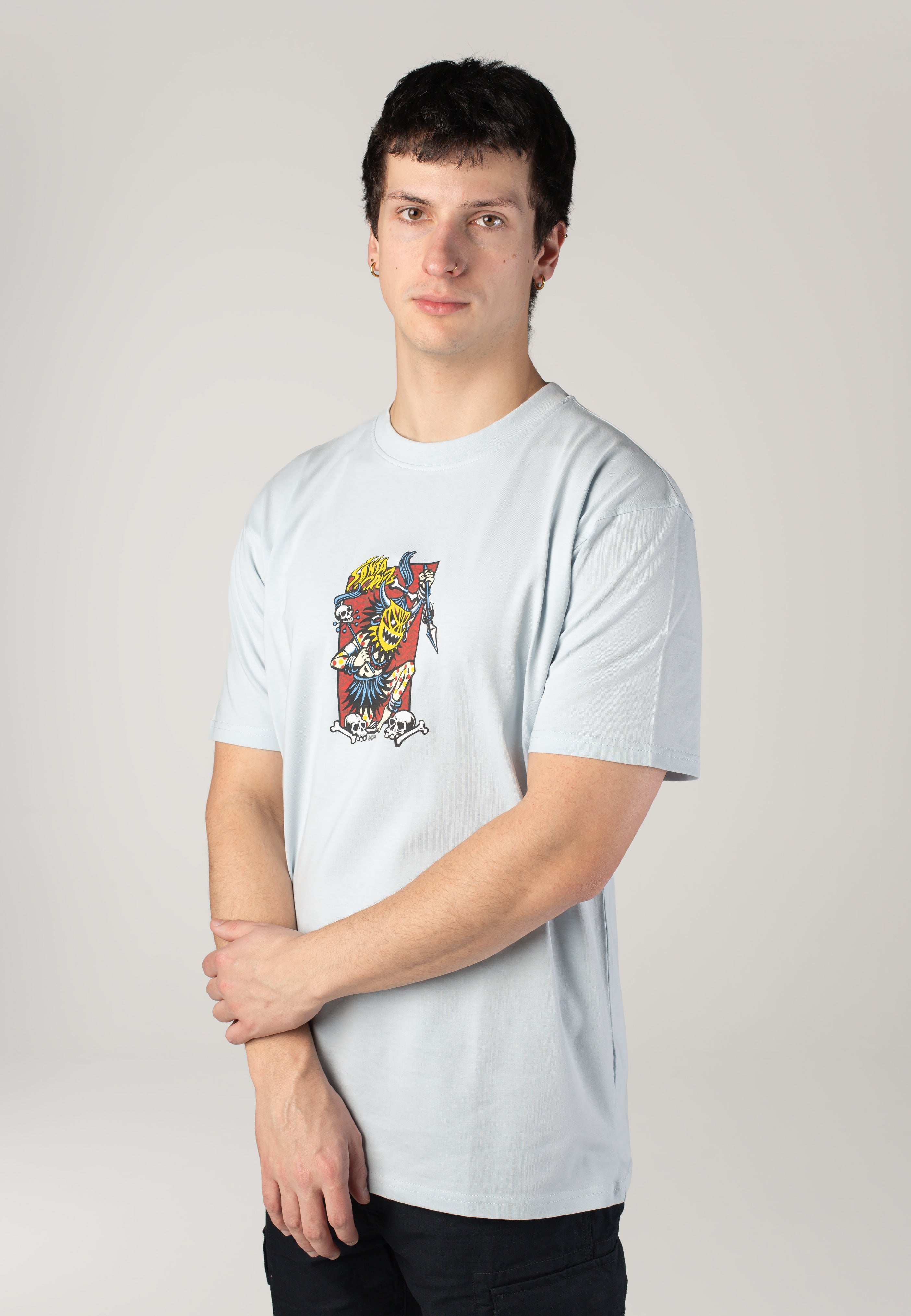 Santa Cruz - Salba Voodoo Frame Front Fresh Blue - T-Shirt | Men-Image