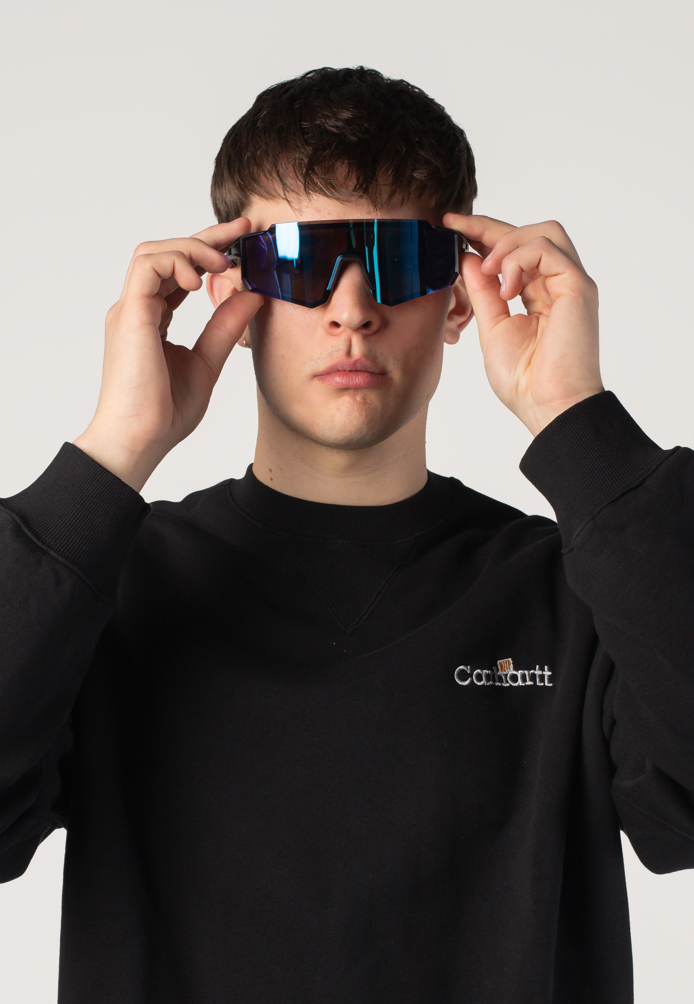 Santa Cruz - Strip Racer Black Blue/Blue - Sunglasses | Neutral-Image