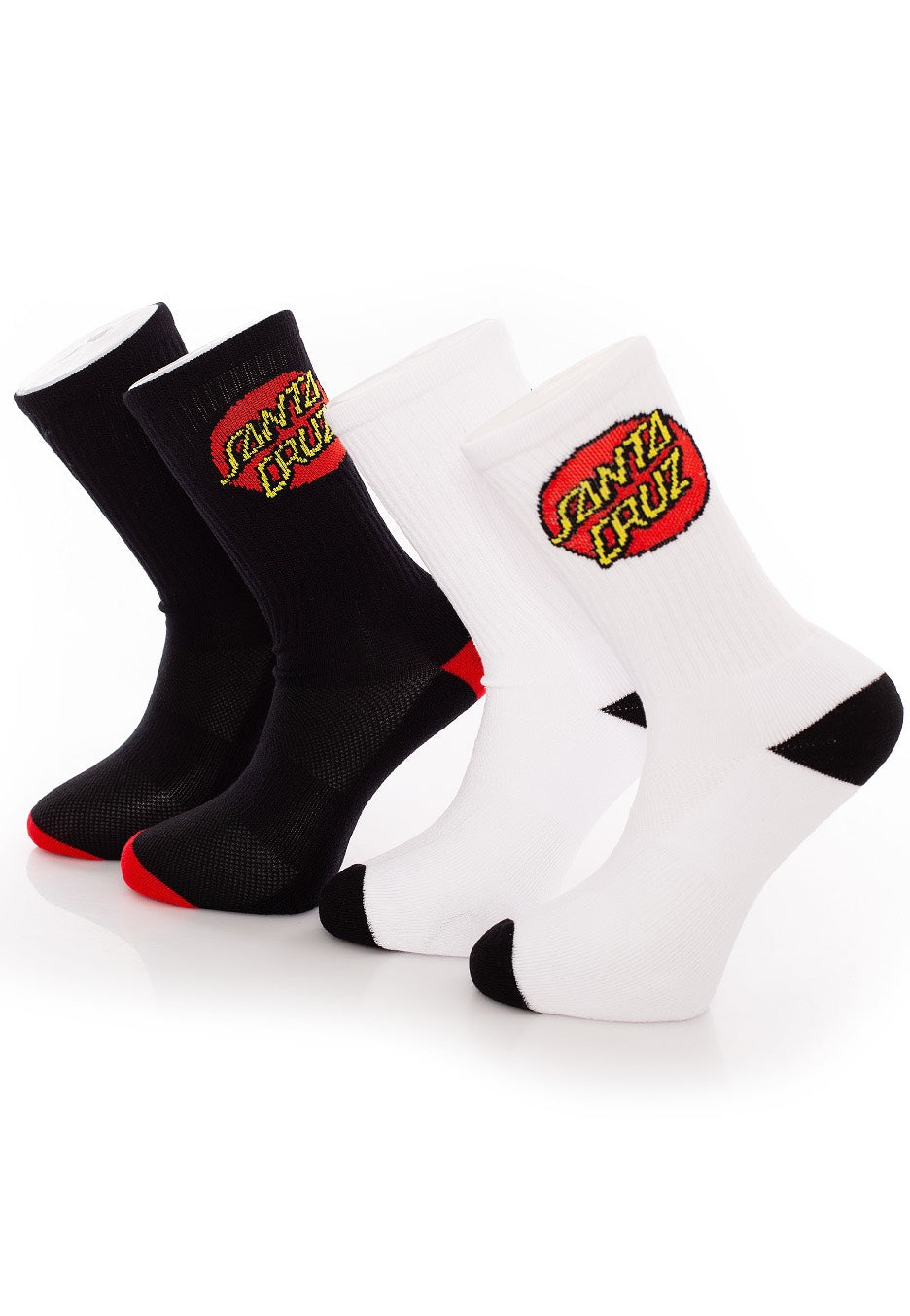 Santa Cruz Classic Dot Pack Of 2 Assorted Ponožky | Neutral-Image