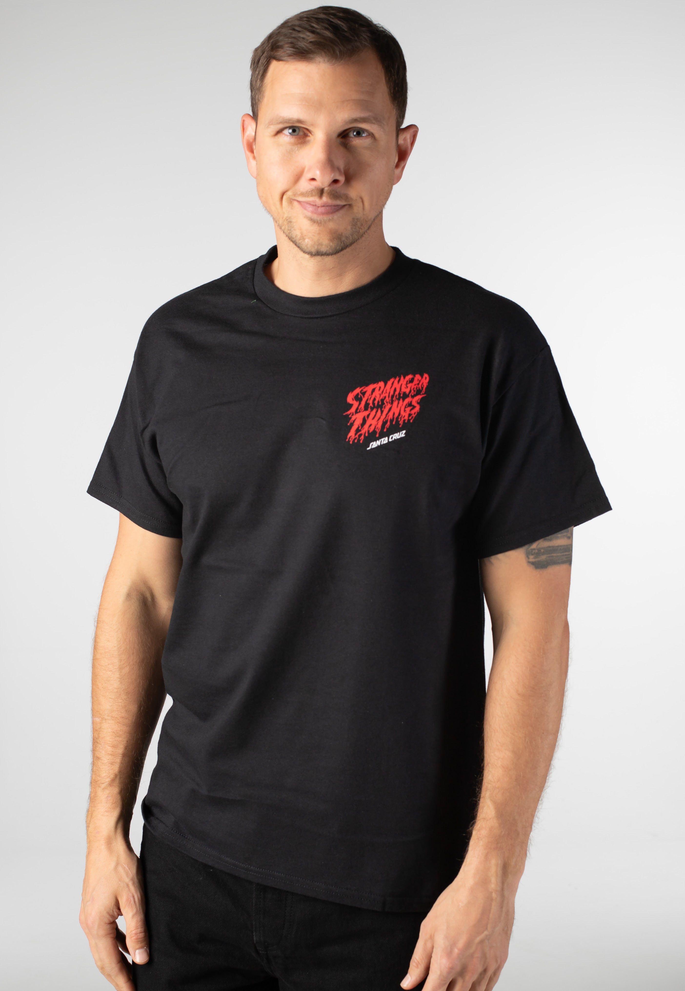 Santa Cruz x Stranger Things - Eddie Slasher Black - T-Shirt | Men-Image