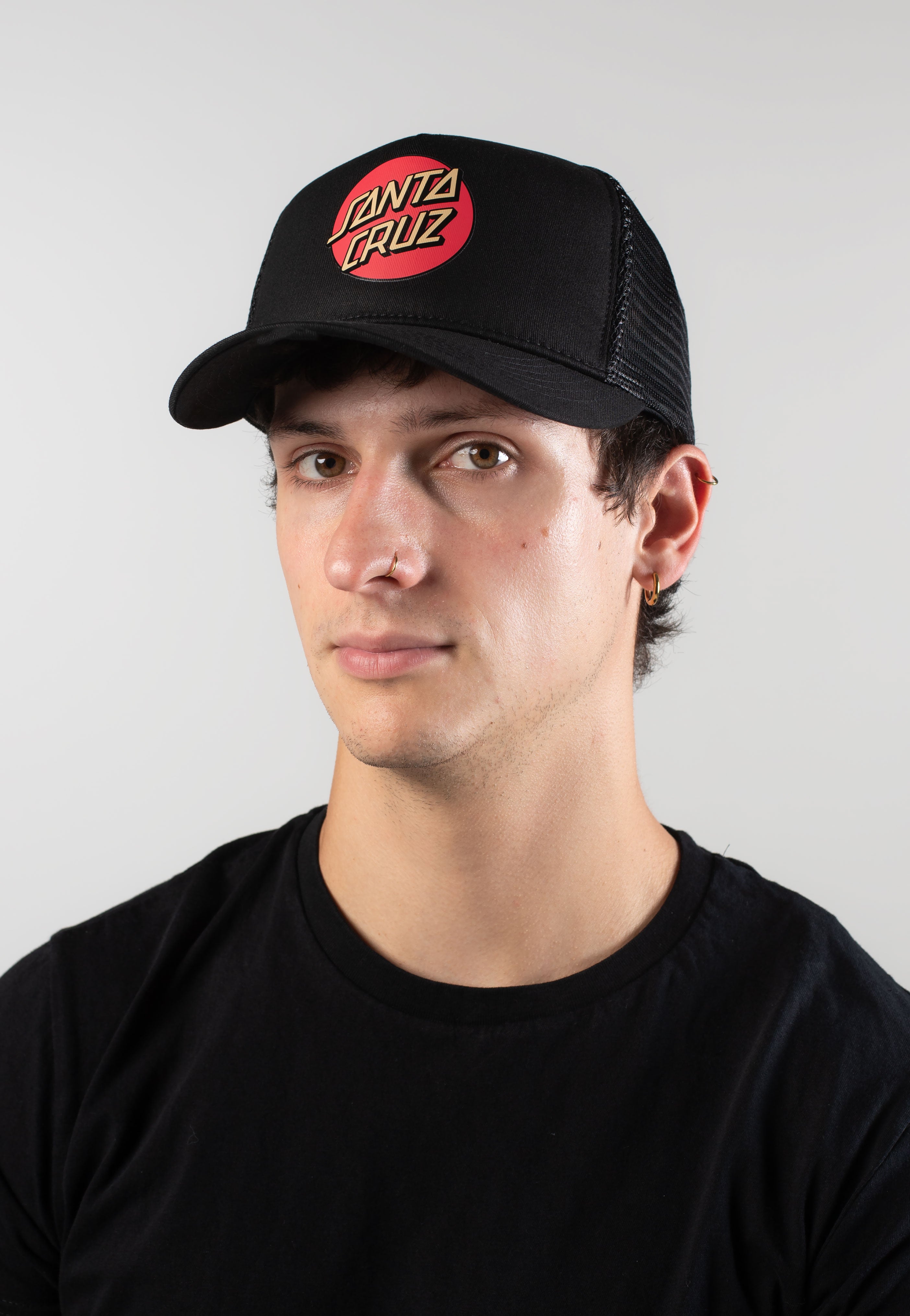 Santa Cruz - Other Dot Rose Meshback - Cap | Neutral-Image