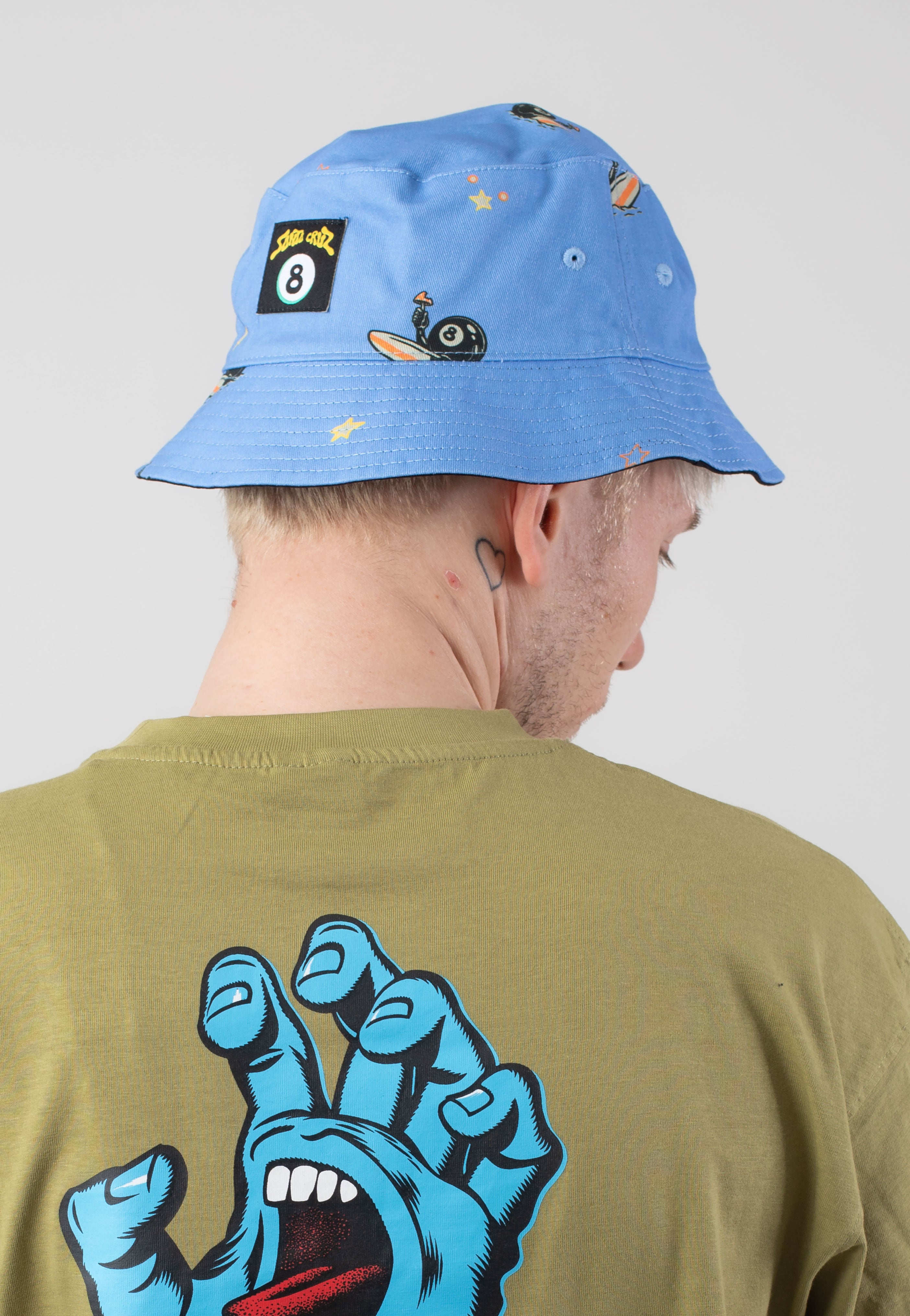 Santa Cruz - Winkowski Surf Reverse Fresh Blue/Black - Bucket Hat | Neutral-Image