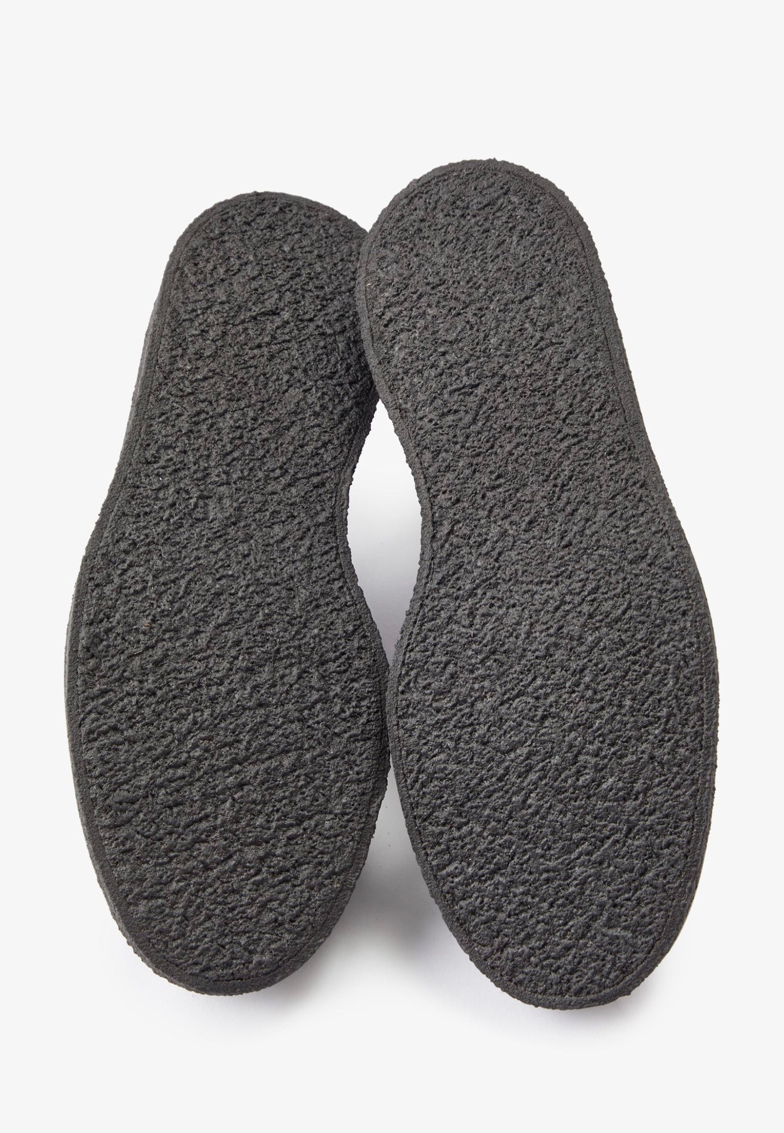 Fred Perry x George Cox - Heavy Canvas Monkey Black - Shoes | Neutral-Image