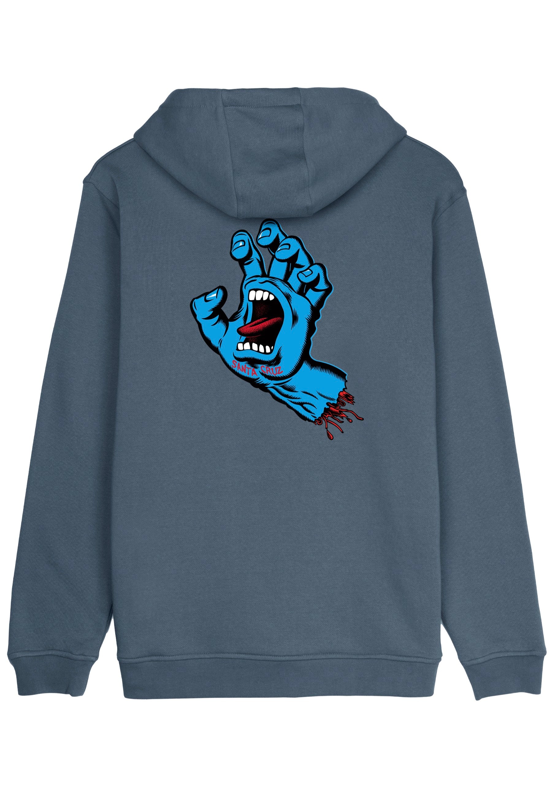 Santa Cruz - Screaming Hand Chest Storm Grey - Hoodie | Men-Image