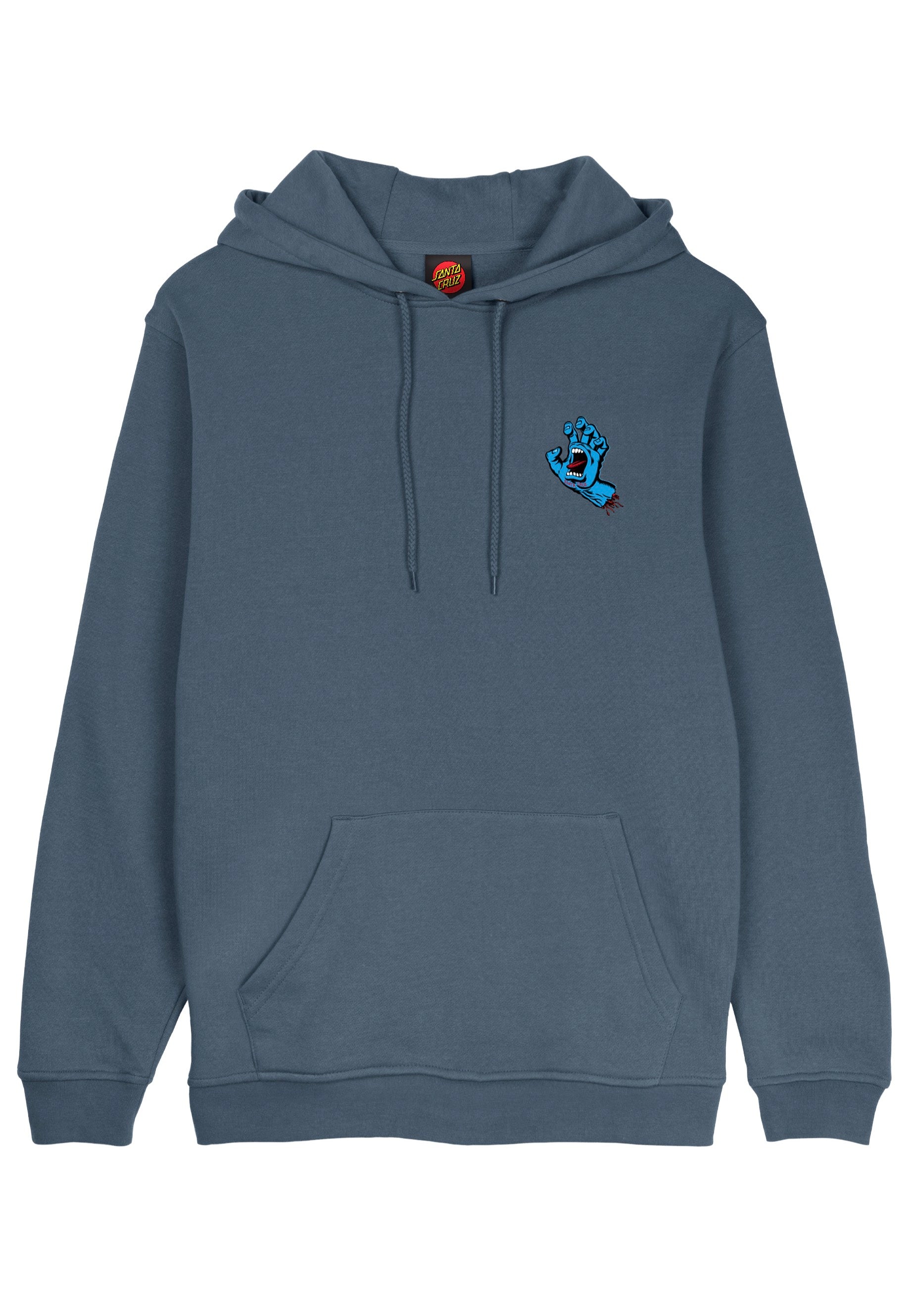 Santa Cruz - Screaming Hand Chest Storm Grey - Hoodie | Men-Image