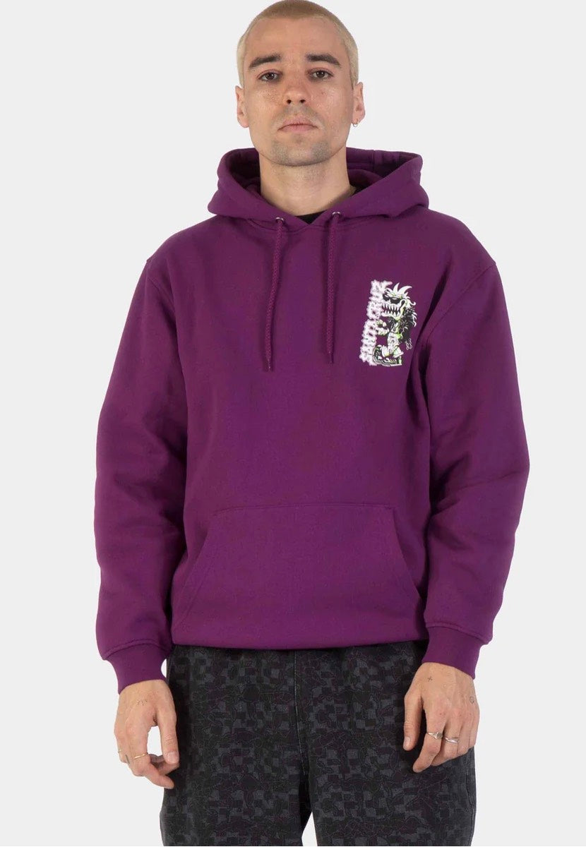 Santa Cruz Punk Gremlin Fresh Purple Hoodie | Men-Image